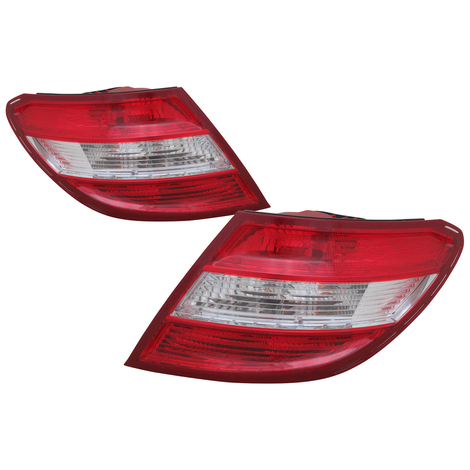 Left And Right Tail Light Set For 08-11 Mercedes-Benz C230 C250