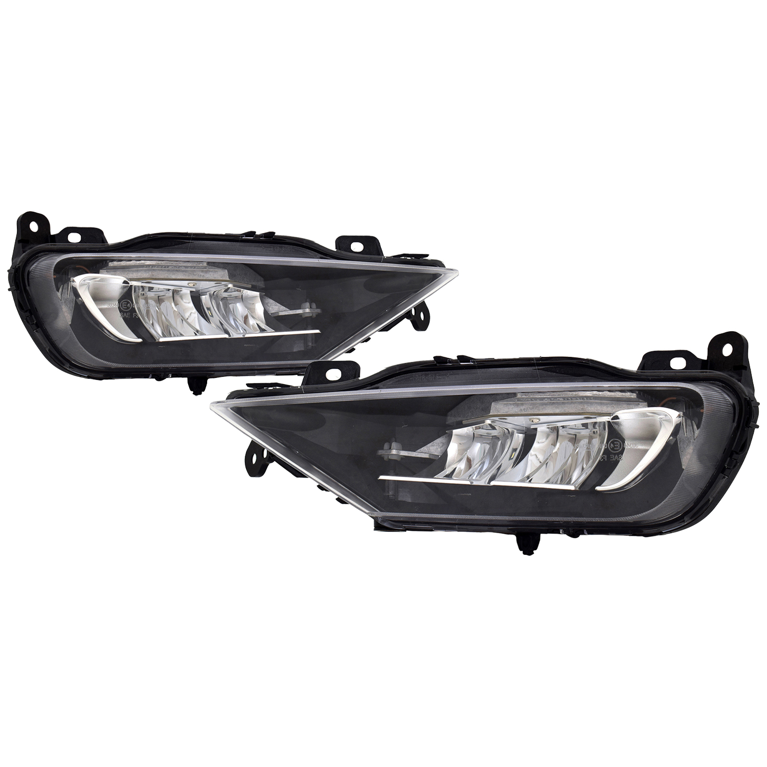 LED Fog Light Set For 16-25 Volvo XC90; CAPA Certified
