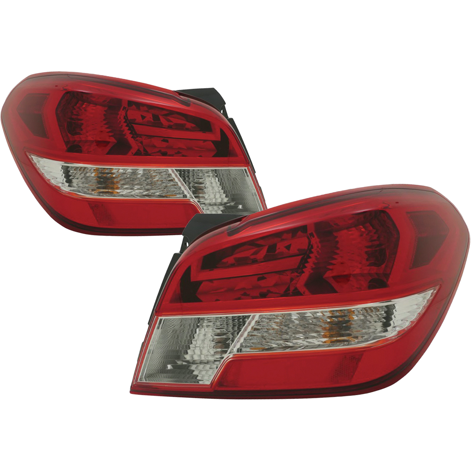 Driver Passenger Tail Light Set For 17-20 Mitsubishi Mirage G4