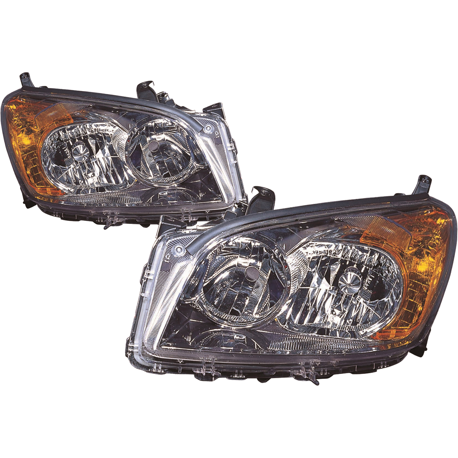 Headlight Set Left & Right For 1998-2000 Toyota RAV4 TO2502125 TO2503125