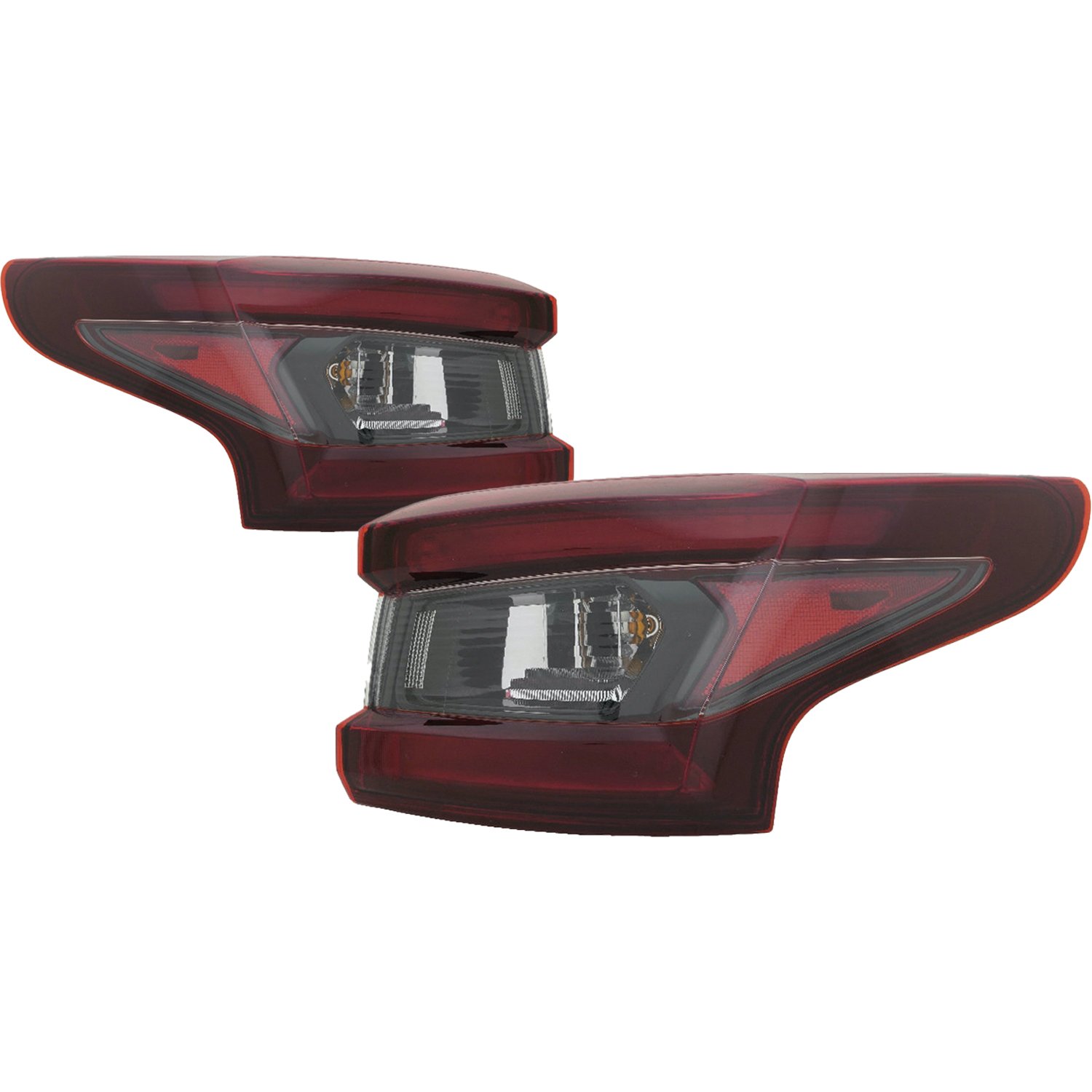 Driver Passenger Outer Tail Light Set For 20-22 Nissan Rogue Sport; CAPA Certified