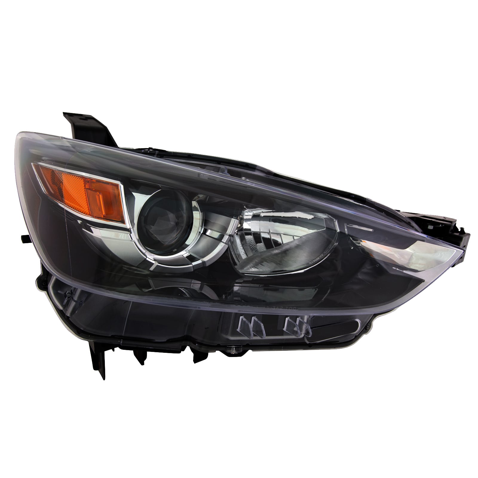 Headlight Halogen CAPA Right Passenger Fits 2016-2022 Mazda CX3