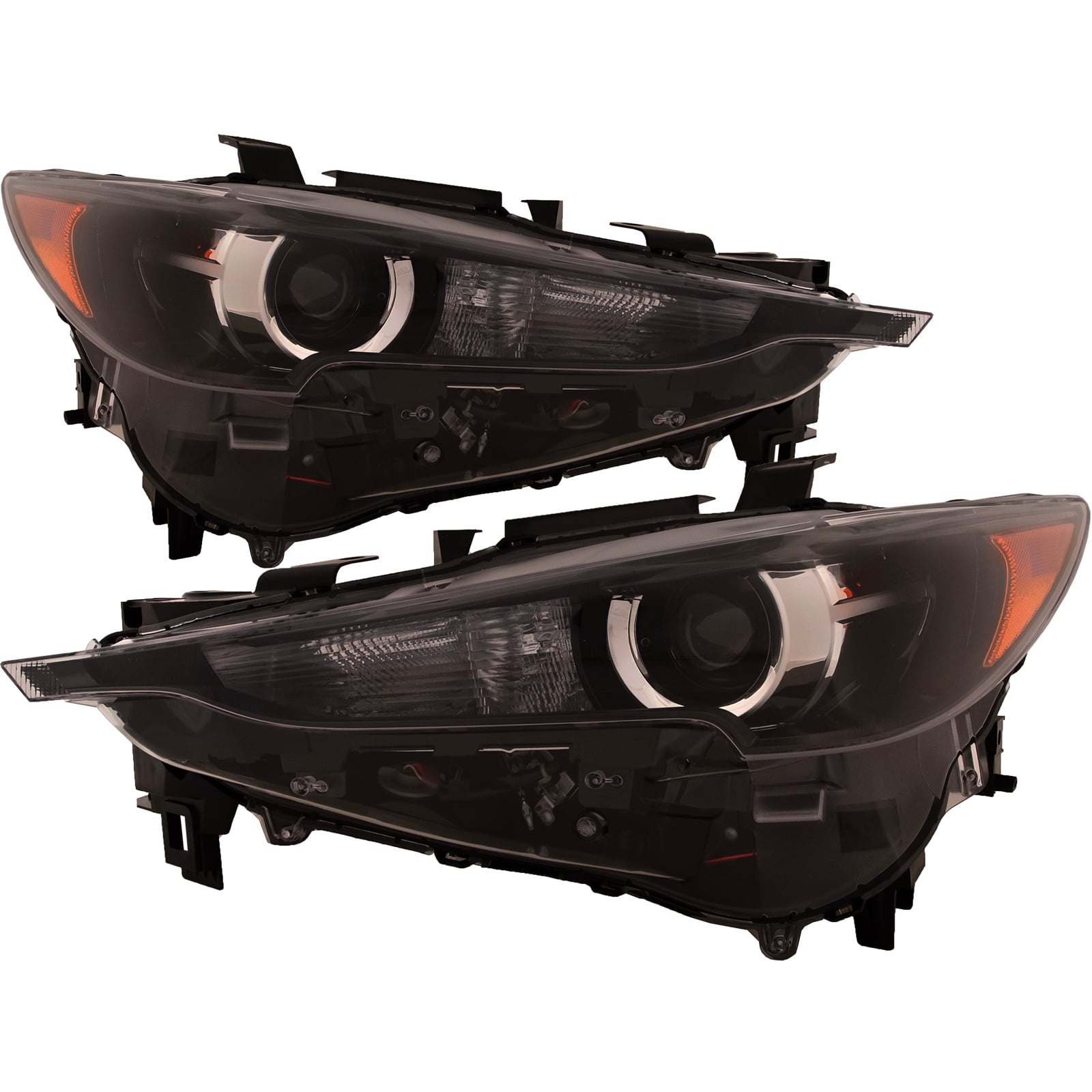 Headlight Set For Mazda Cx-5 17-21 LED CAPA Certified Headlight Set