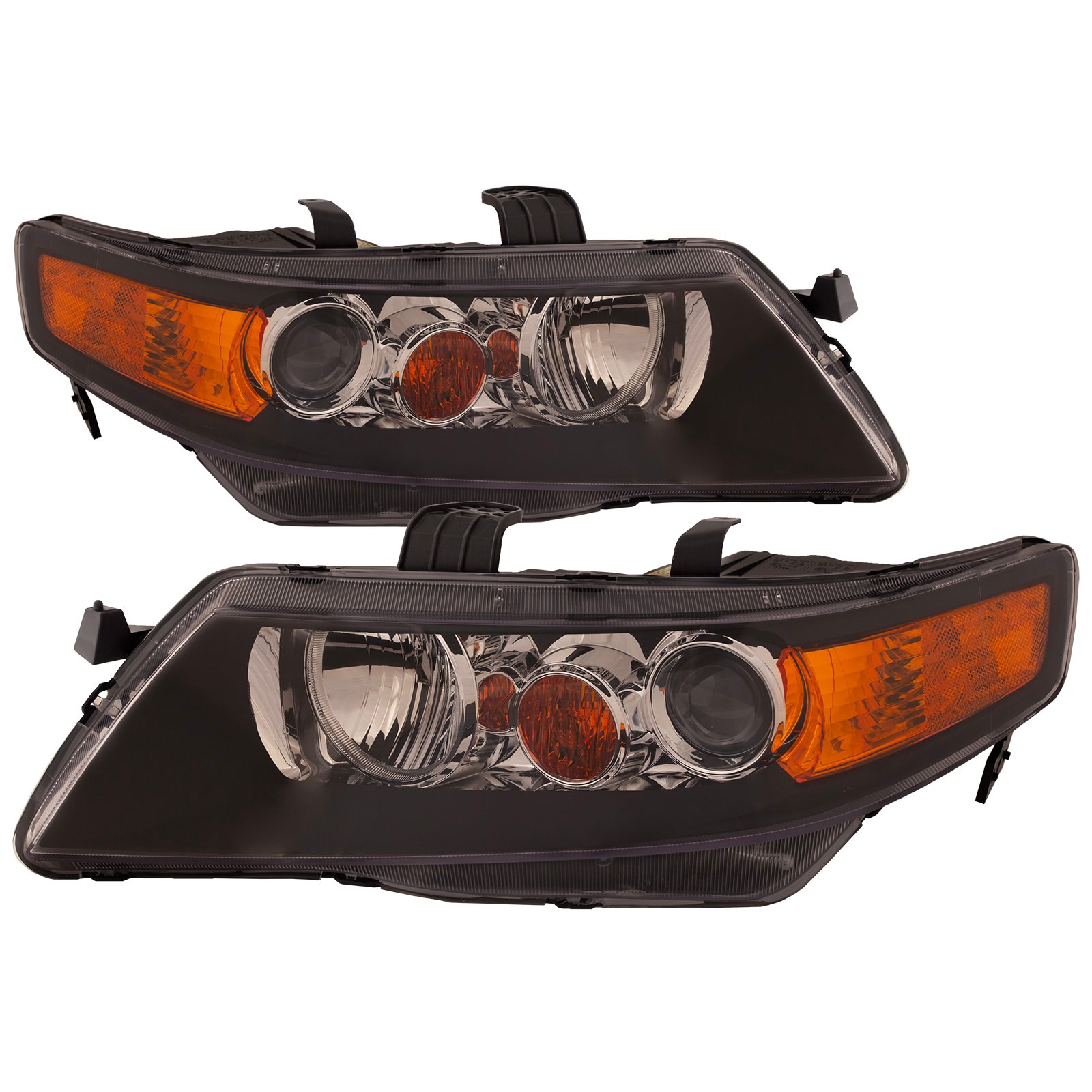 HID Headlight Driver And Passenger Set For Acura TSX 2006-2008 CAPA Certified