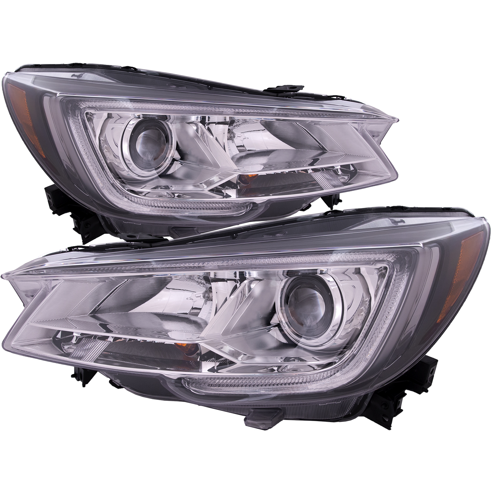 daylight スバル Headlights Pair For 19-20 Subaru Ascent CAPA Certified Halogen