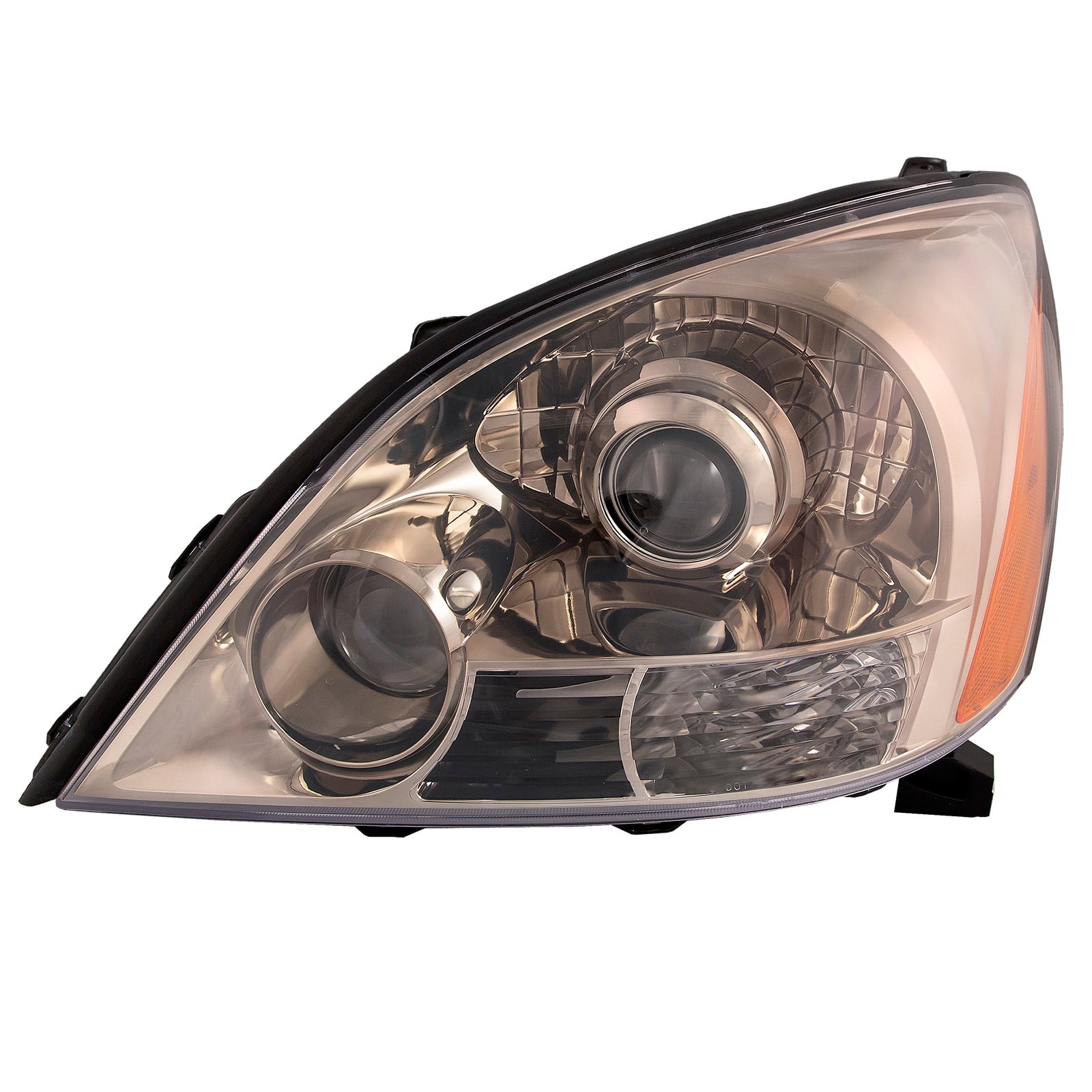Headlight Halogen Chrome Left Driver Fits 2005-2009 Lexus GX470 w