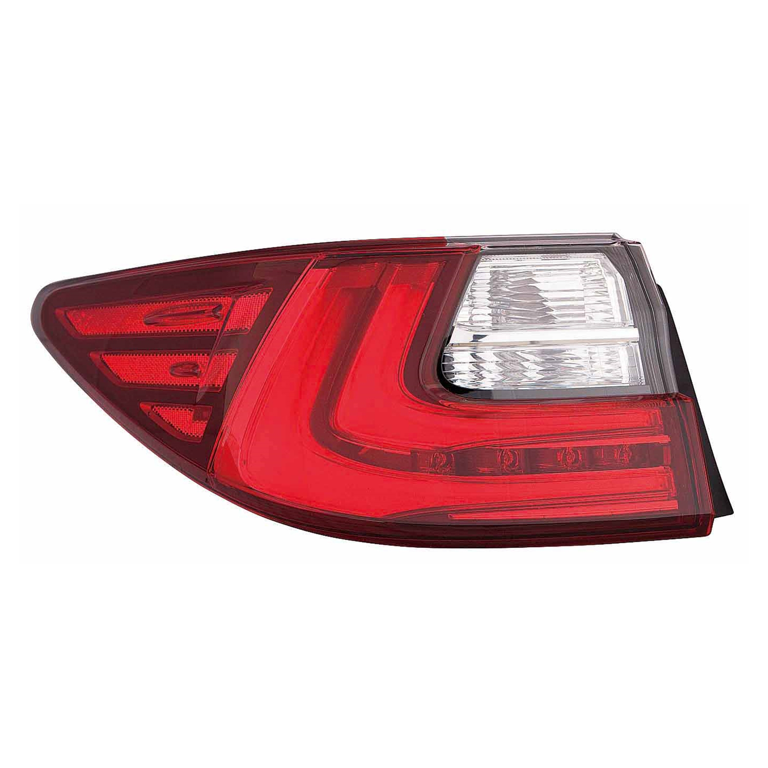 Left Driver Side Tail Light For 17-18 Lexus ES300h ES350 CAPA Certified
