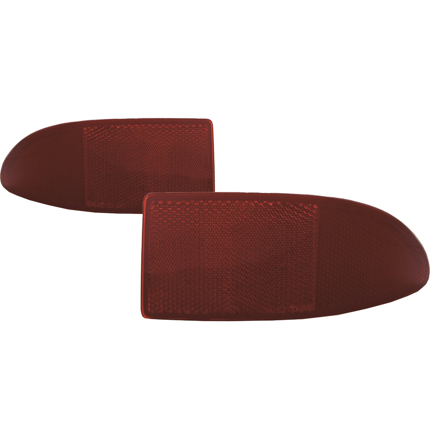 Driver Passenger Reflector Set For 06-13 Lexus IS250 IS350 CAPA Certified