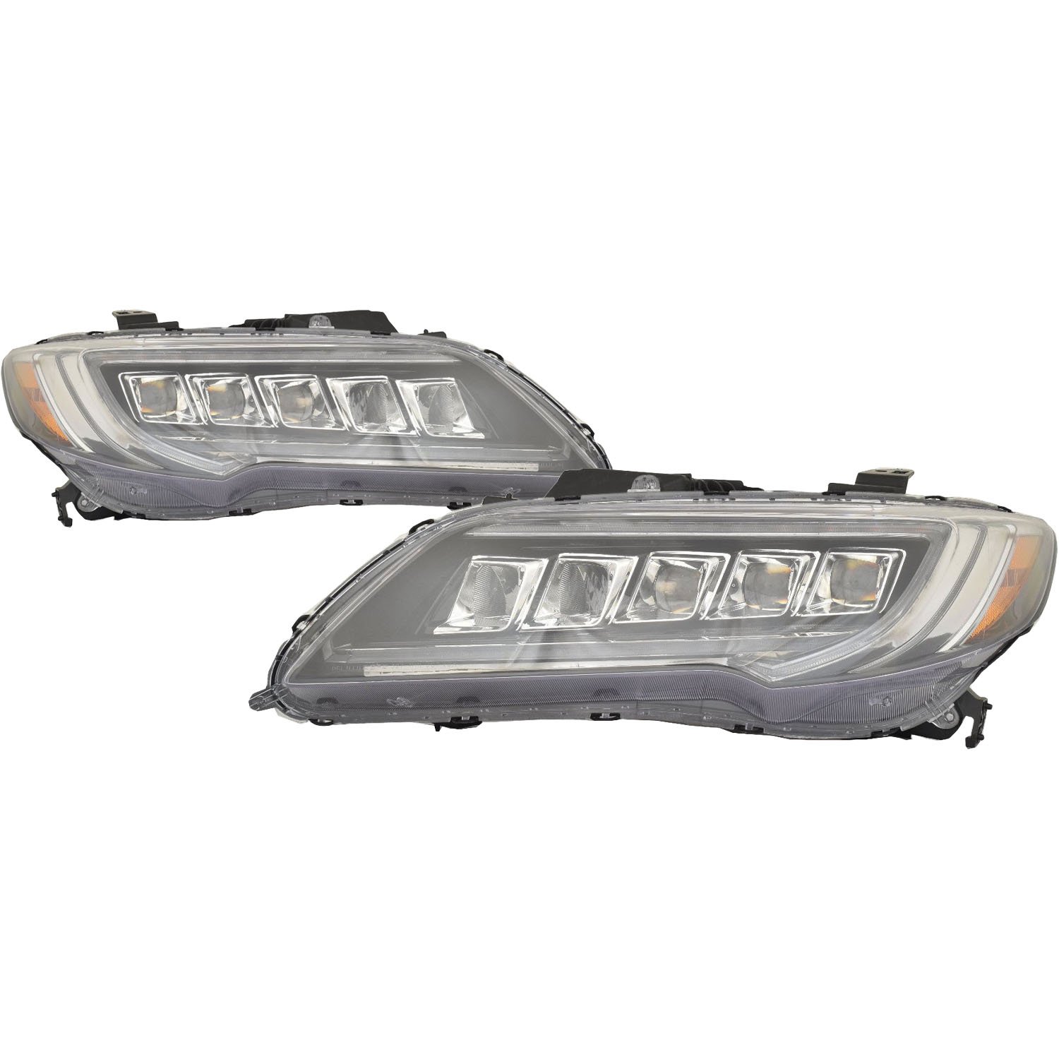 CAPA Certified LED Left and Right Headlights For 16-18 Acura RDX
