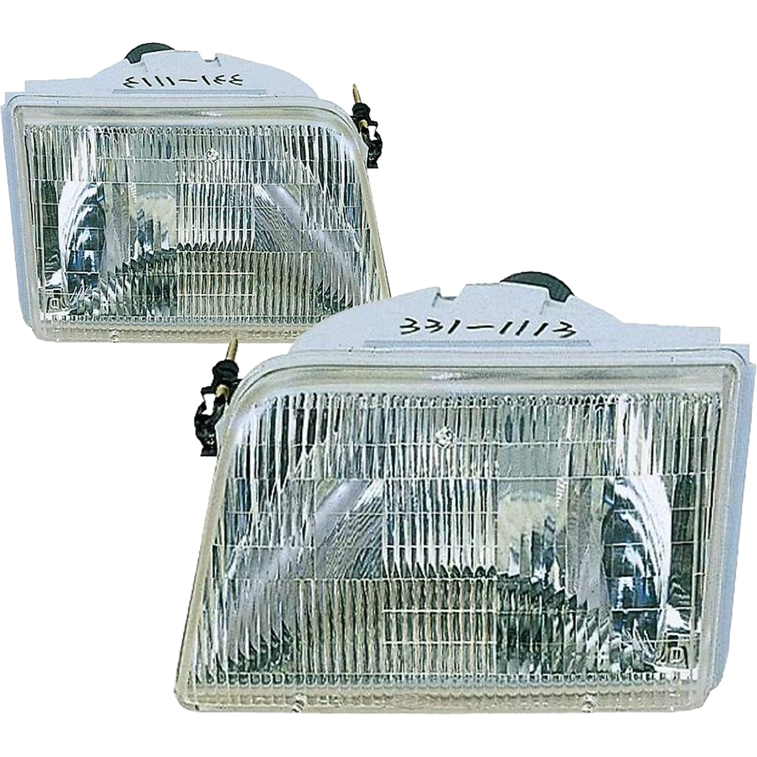 Euro Clear Fog Lights Pair For 1993-1997 Ford Ranger XLT – Complete Kit With H3 Bulbs, Direct Replacement 7 thumbnail image