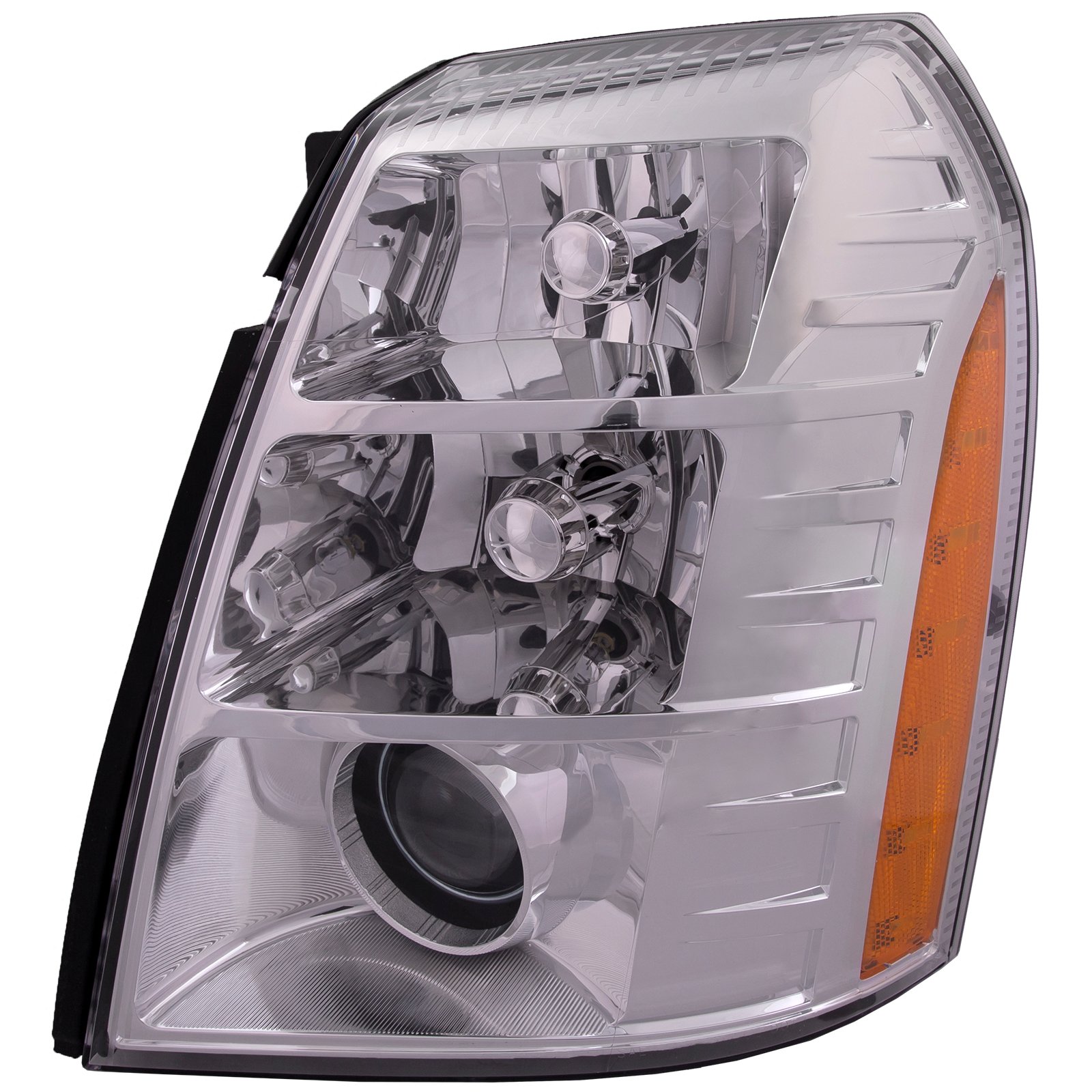 Headlight HID w/Bulb and Ballast (09 2nd Design) CAPA Driver Left Fits 2009-2014 Cadillac Escalade EXT/ESV/Hybrid