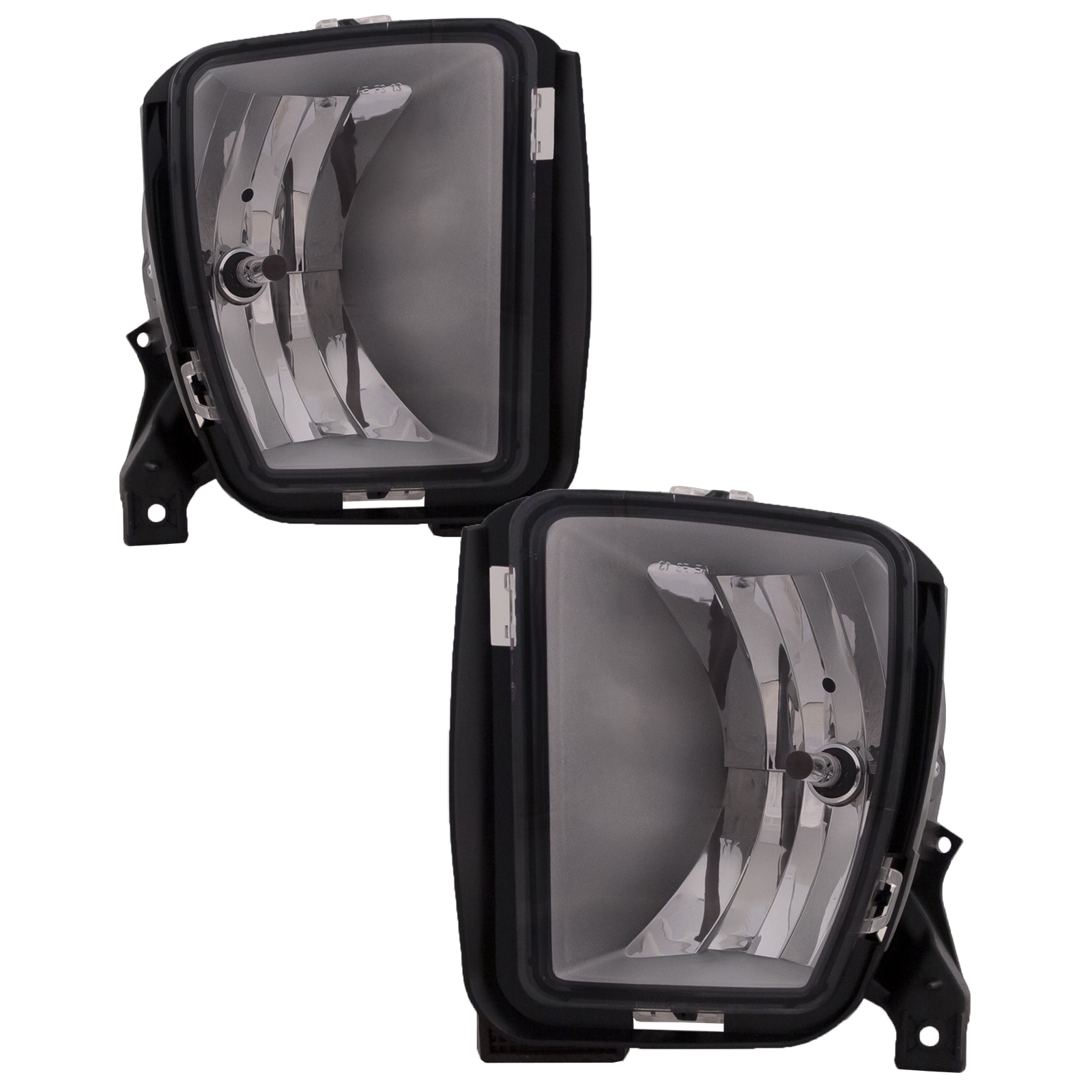 Fog Light Driver And Passenger Side For 13-18 Ram 1500 & 2019-2024 1500 Classic CAPA Certified