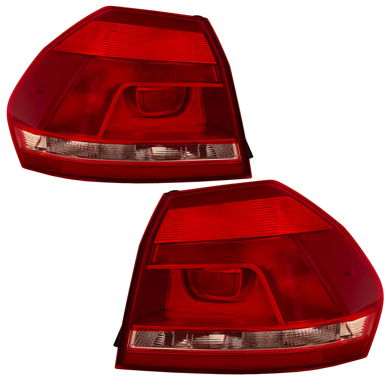 LED TAIL LIGHTS RED SMOKE Fits VW PASSAT B7 SEDAN 10.10-10.14 In - Foto 10