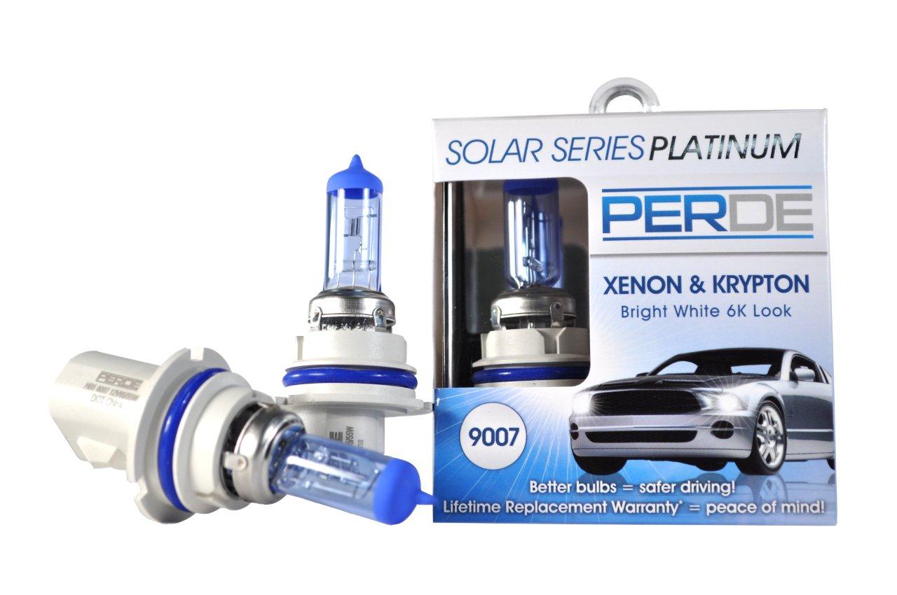 PERDE Solar Series Platinum 9007 Xenon-Enhanced Halogen Bulbs (Set; Pair)