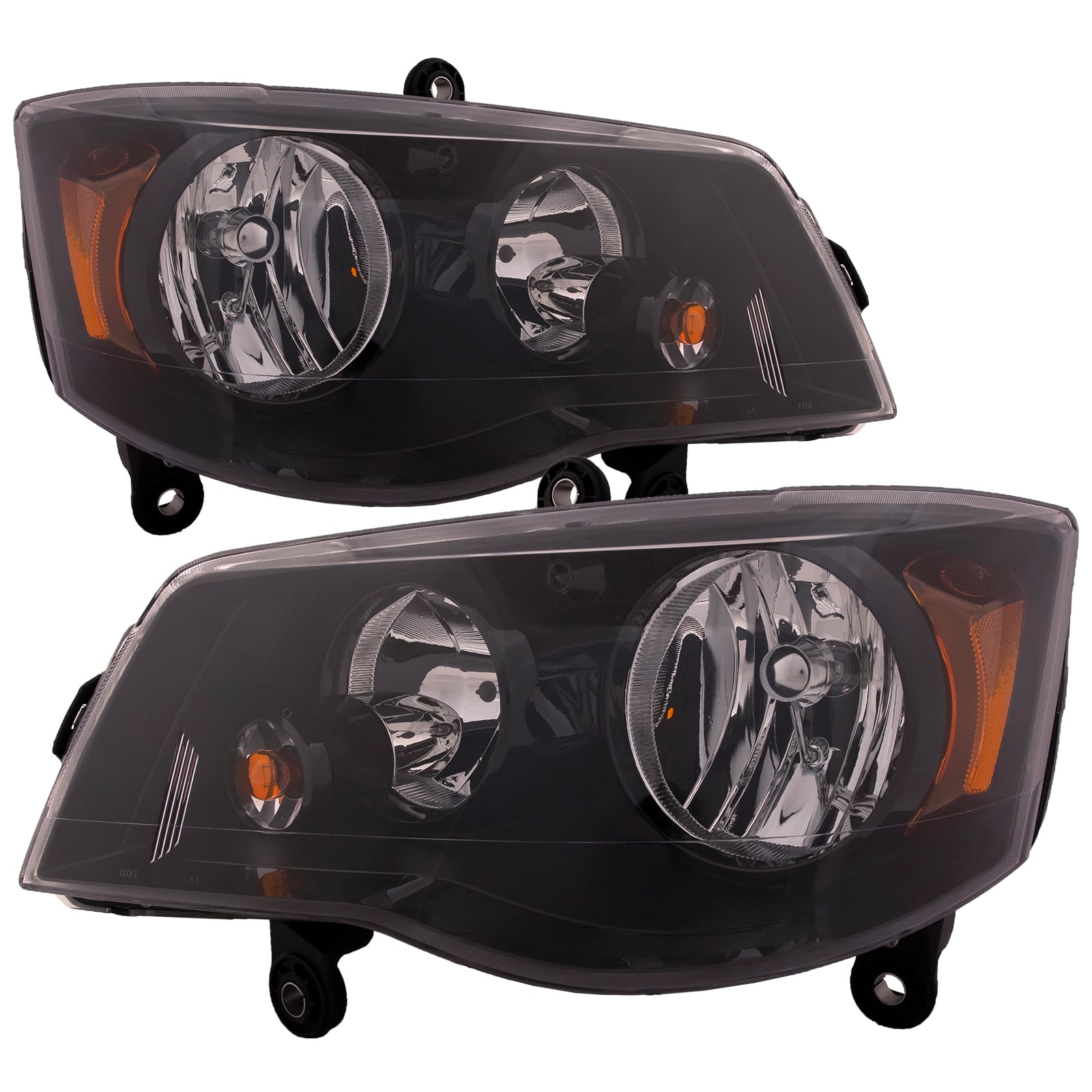 ❰新品❱Chrysler Town & Country ヘッドライト左右セット Headlights Set Fits Chrysler Town & Country 14-16 Pair CAPA