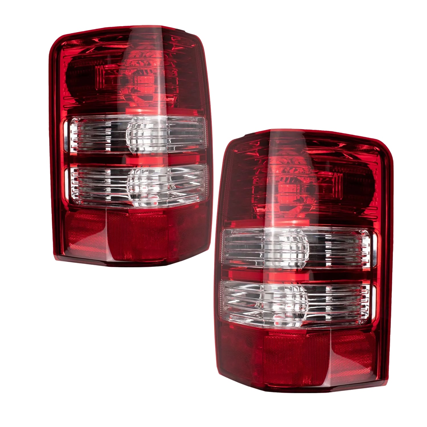 Tail Light Set Compatible With Jeep Liberty 2008-2012 Halogen Left