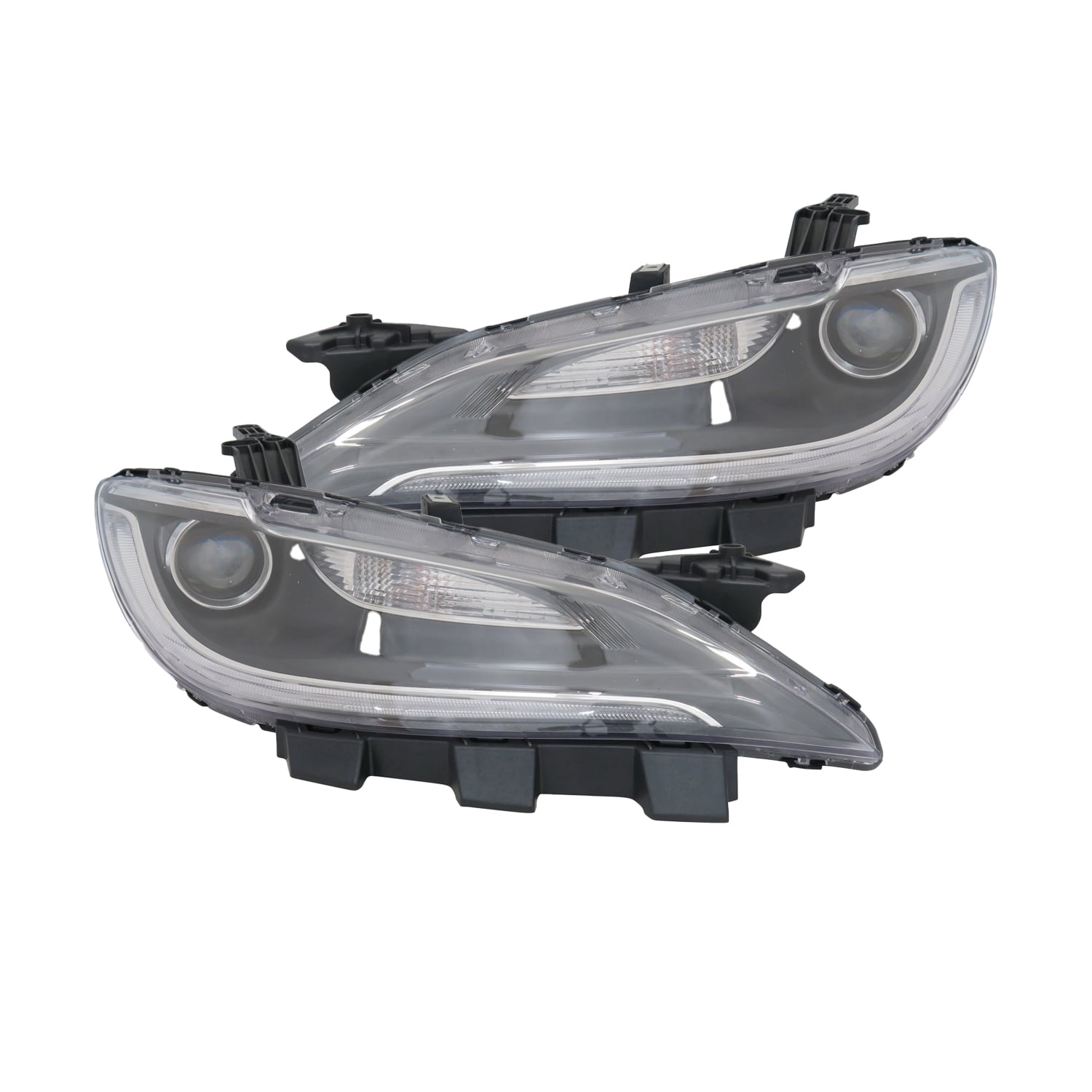 Driver And Passenger Headlight For Chrysler 200 2016 2017 