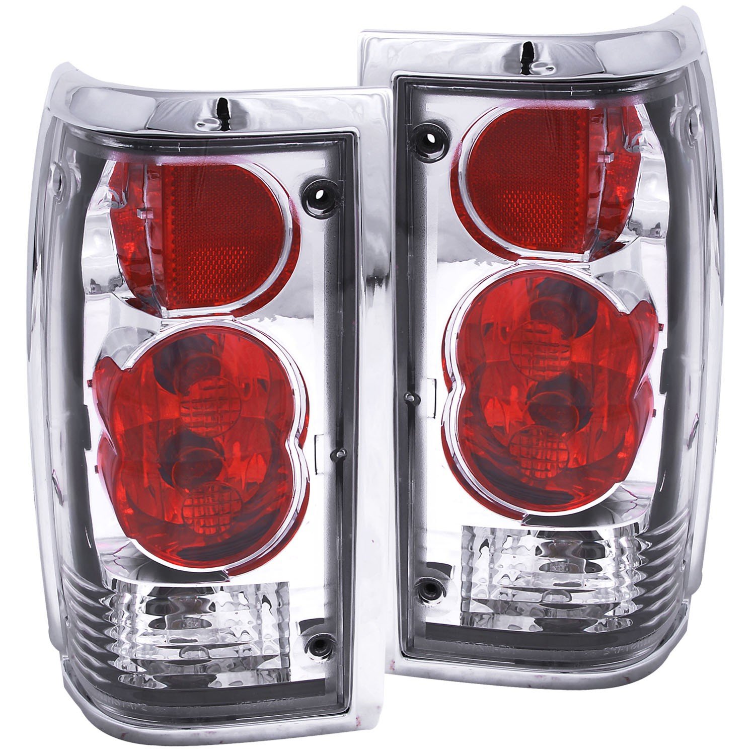 1 PAIR REAR TAIL LIGHTS WHITE LENS FOR MAZDA MAGNUM B2000 B2200 B2600 1986-199 1 PAIR REAR TAIL LIGHTS WHITE LENS FOR MAZDA MAGNUM B2000 B2200 B2600 1986-199