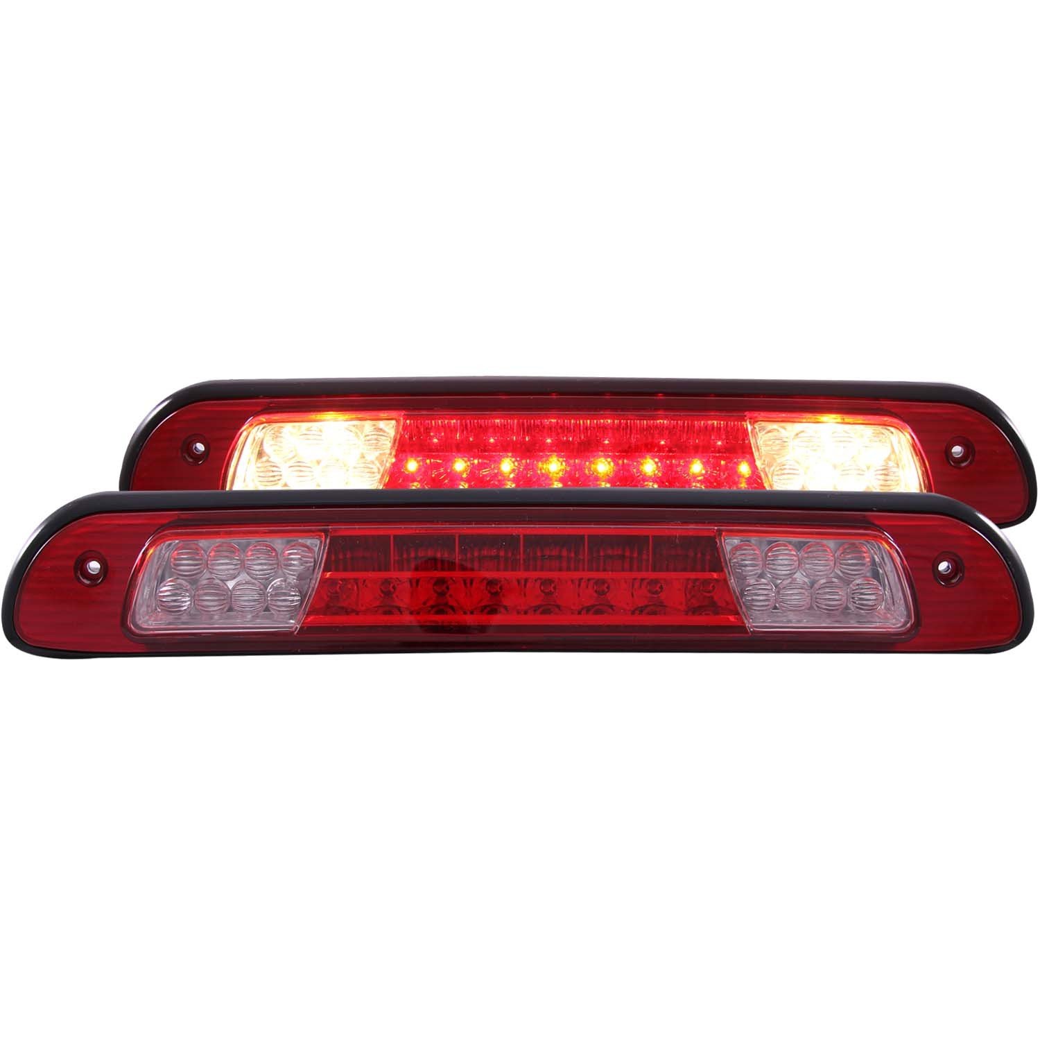 Headlights Depot 2000-2006 Toyota Tundra LED Red / Clear