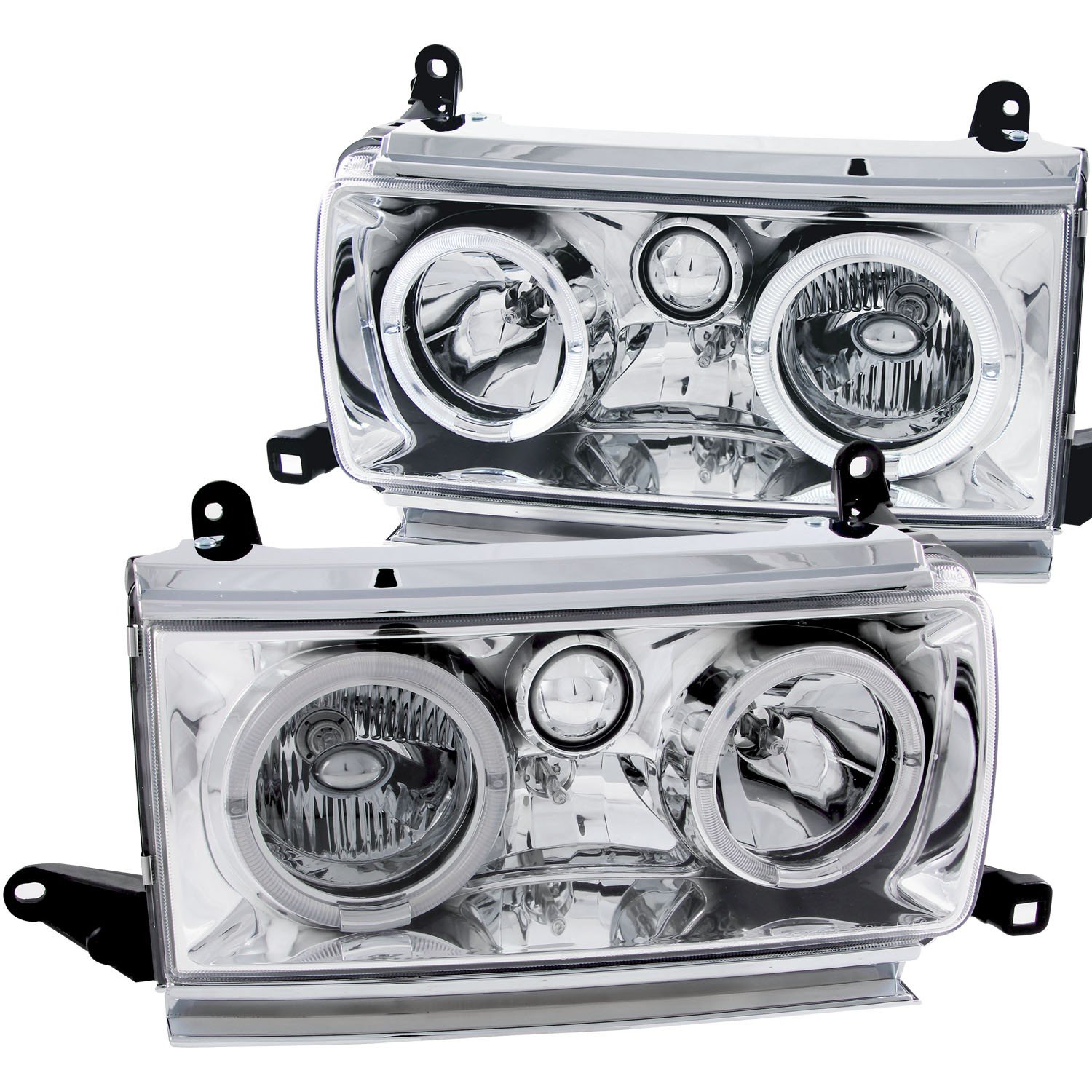 Headlights Depot 1991-1997 Land Cruiser 80 Series Halo