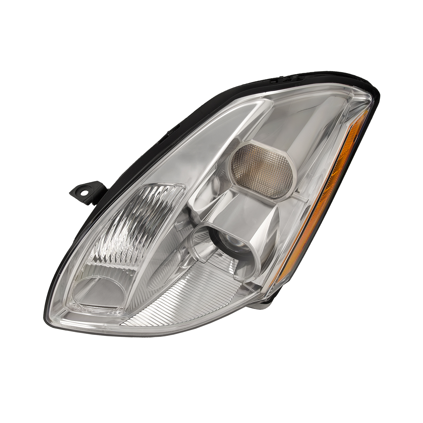 For 04-06 Maxima Clear Projector Halogen Headlight Amber Corner