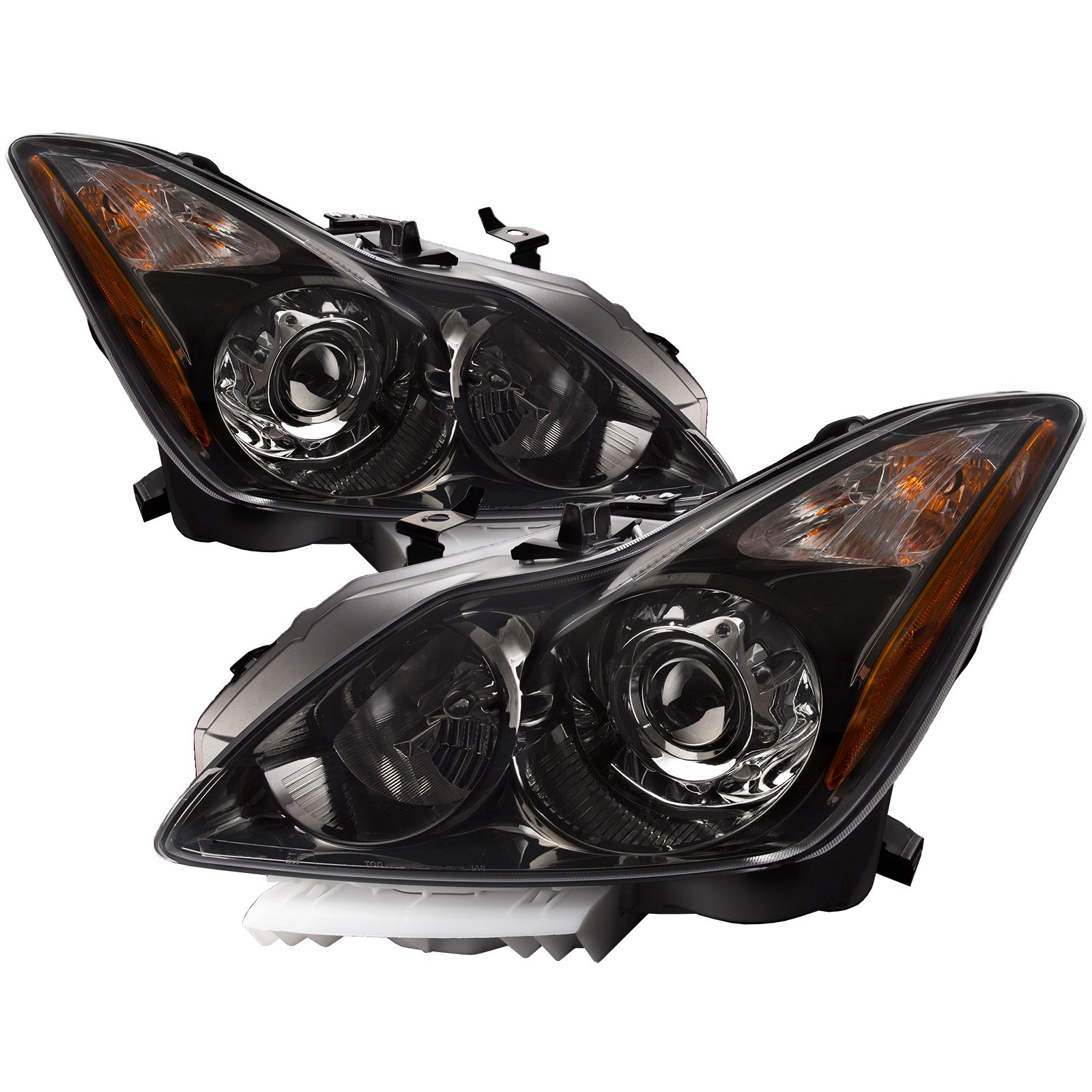 Headlight Set Fits Infiniti G37 11-13 / Q60 14-15 Coupe