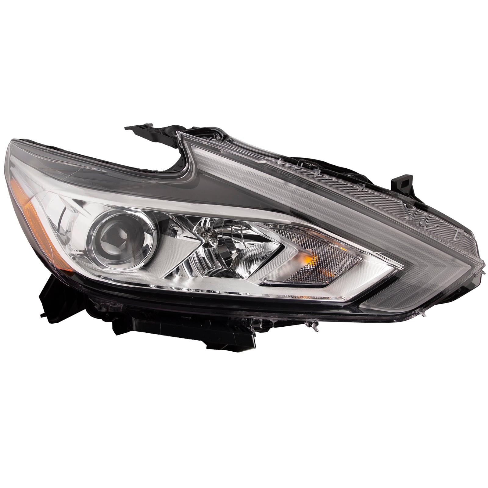 Bisel Cromado Para Faros Antiniebla Nissan Altima 2016-2018, Par Izquierdo Y Derecho, KARPAL