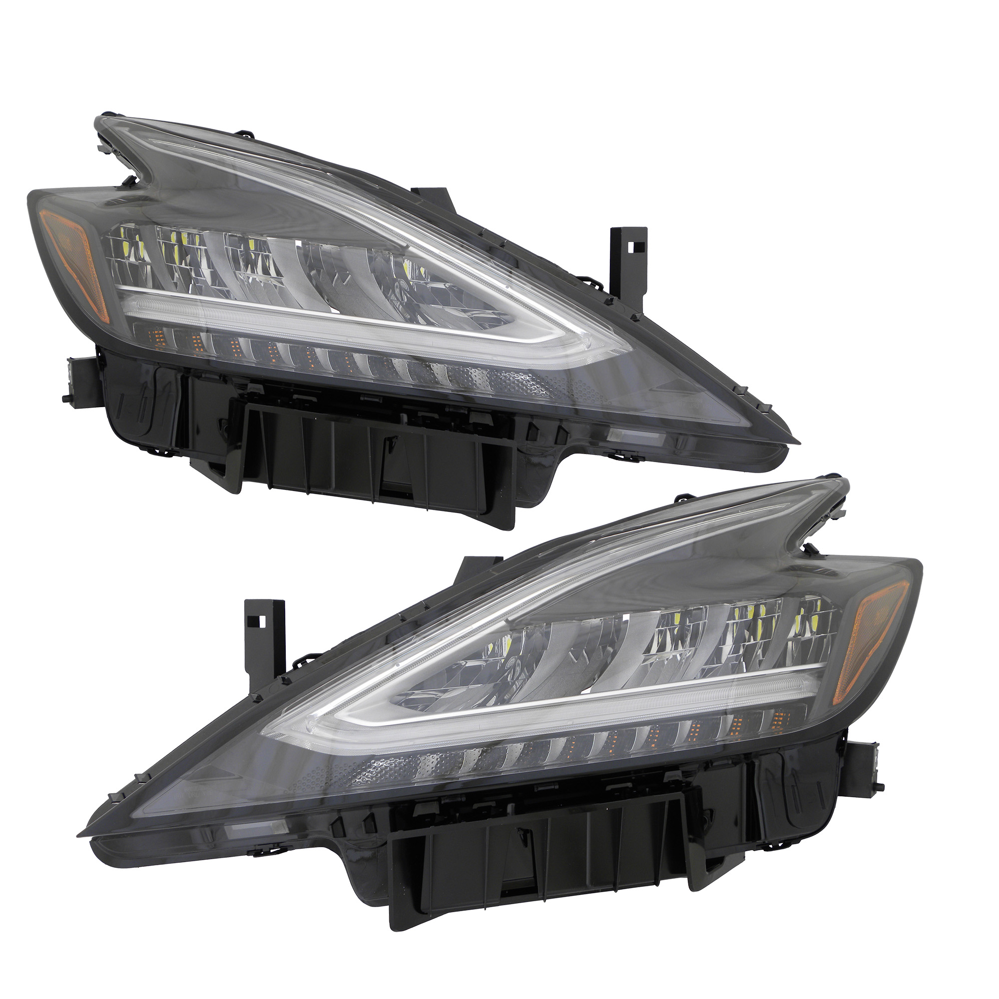 Murano. 大レーデル Full LED Headlight Set with DRL for 2019-2021 Nissan Murano