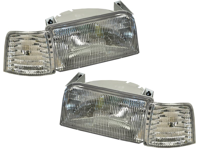 Buy 1992-1996 FORD F150 F250 F350 BRONCO HEADLIGHTS 94 1995 In - Foto 3