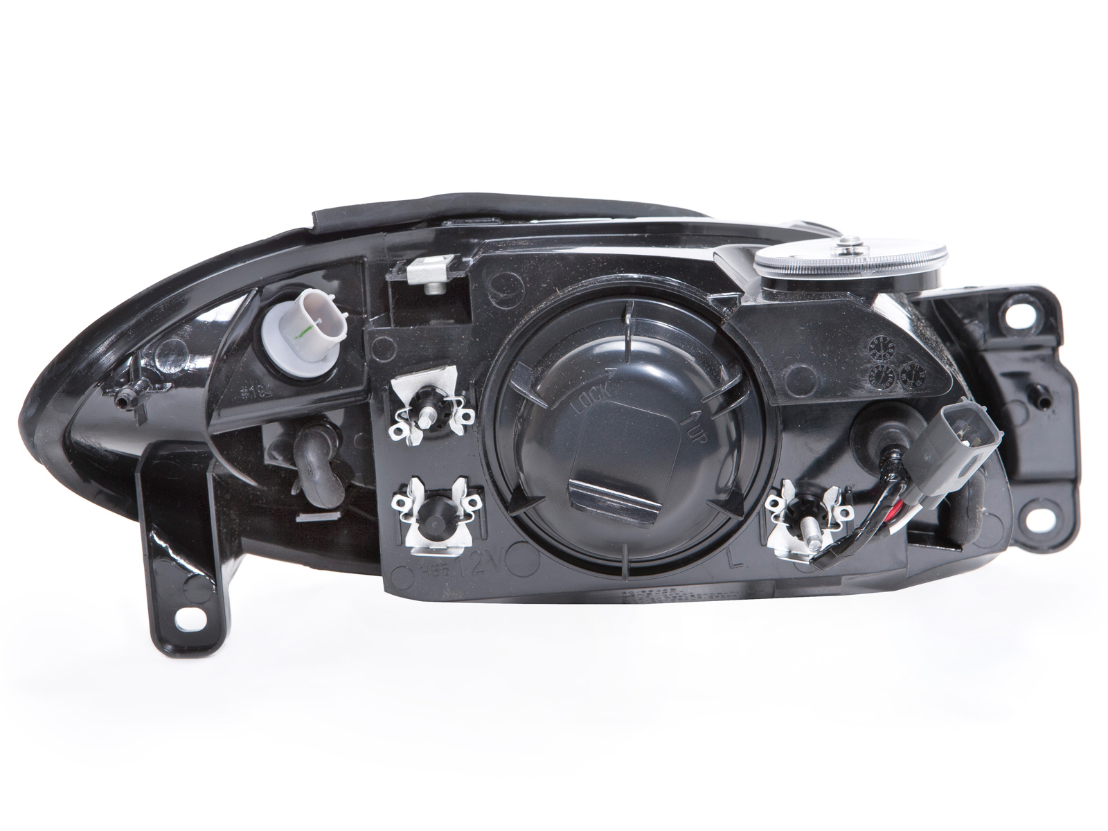 Headlights Pair Fits 1998-2003 Ford Escort ZX2 Coupe Halogen Left