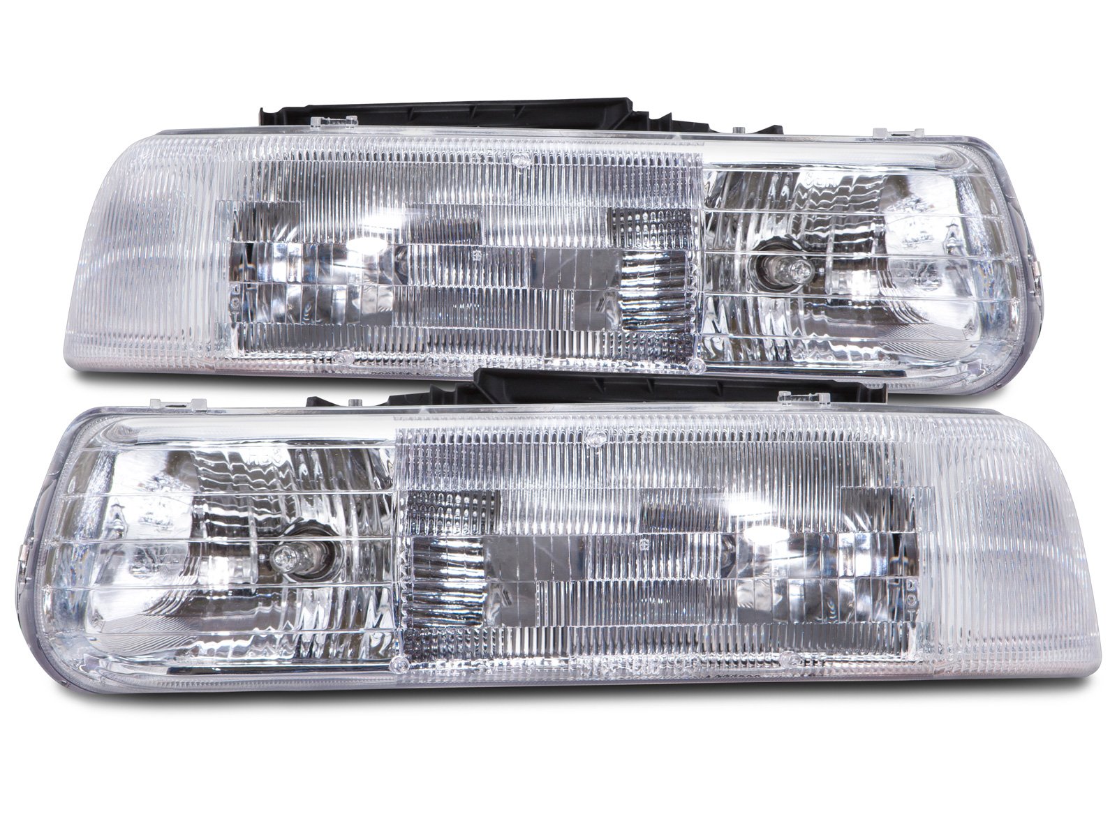 1999-2002 Chevy Silverado 1500/2500/3500/2000-2006 Suburban Halogen Headlights Set