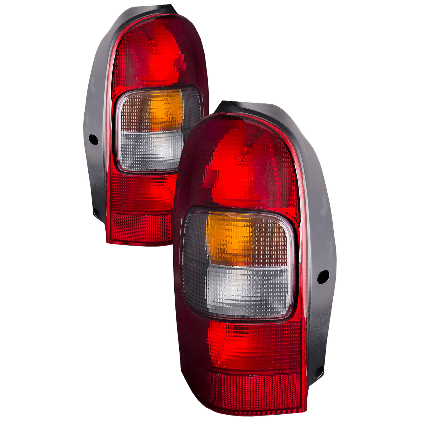 Halogen Tail Light Kit For 1997-2005 Chevy Venture & 1999-2005 Montana, Pair With Bulbs