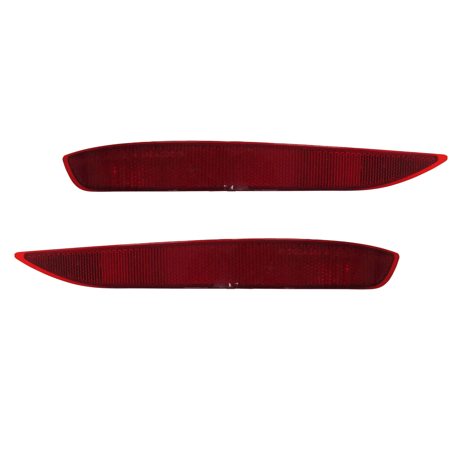 Rear Driver & Passenger Reflector For 18-24 Chevrolet Equinox