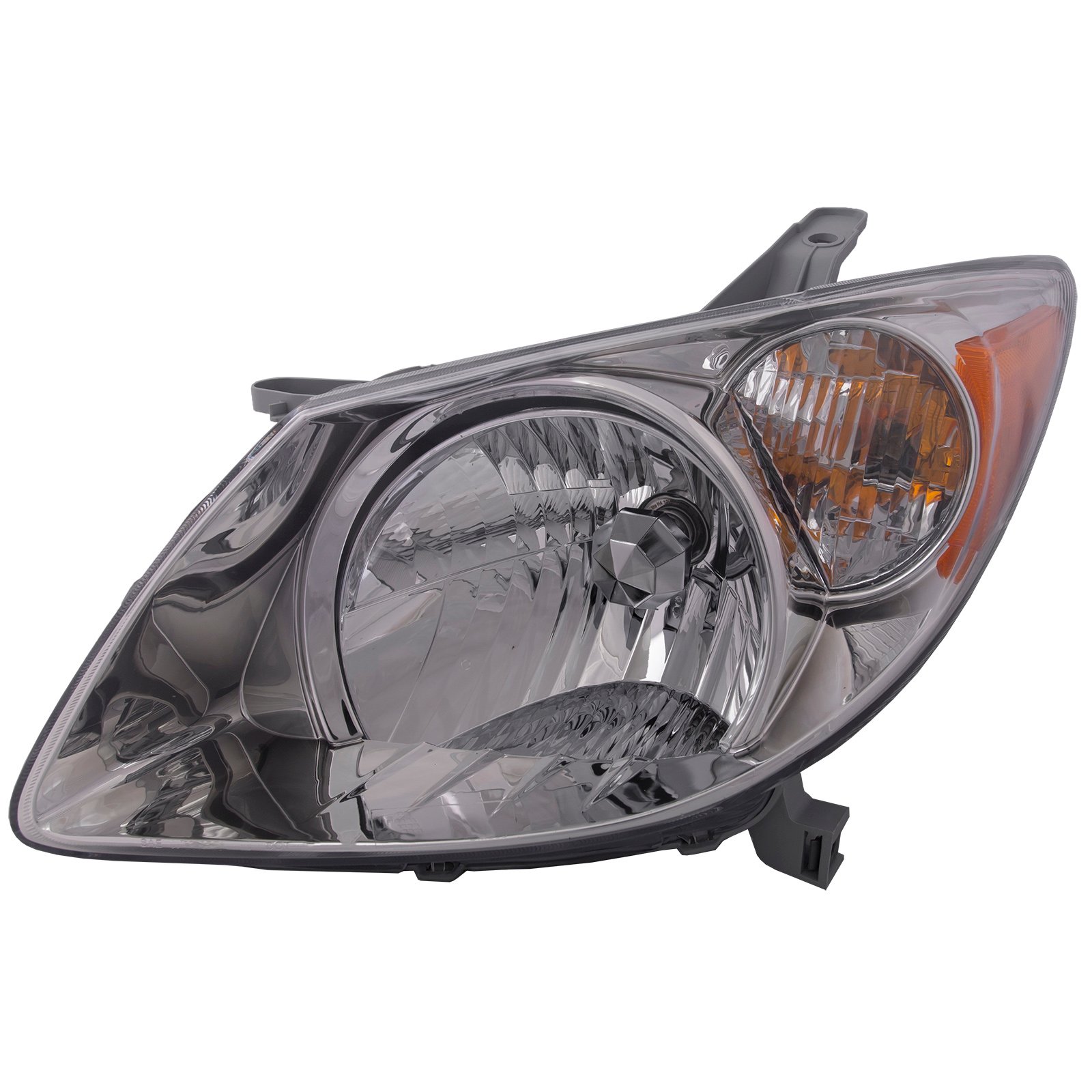 Headlight Chrome Housing Driver Left Fits 2005 2008 Pontiac Vibe