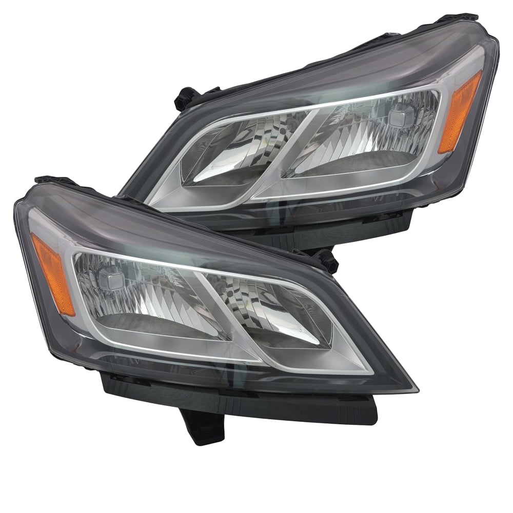 Driver & Passenger HeadLight For Chevrolet Traverse 2013-2017
