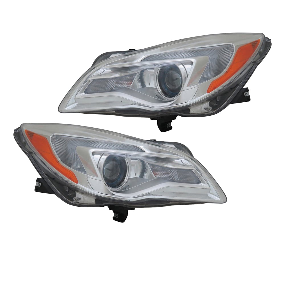 Driver & Passenger HeadLight For Buick Regal 2014-2017