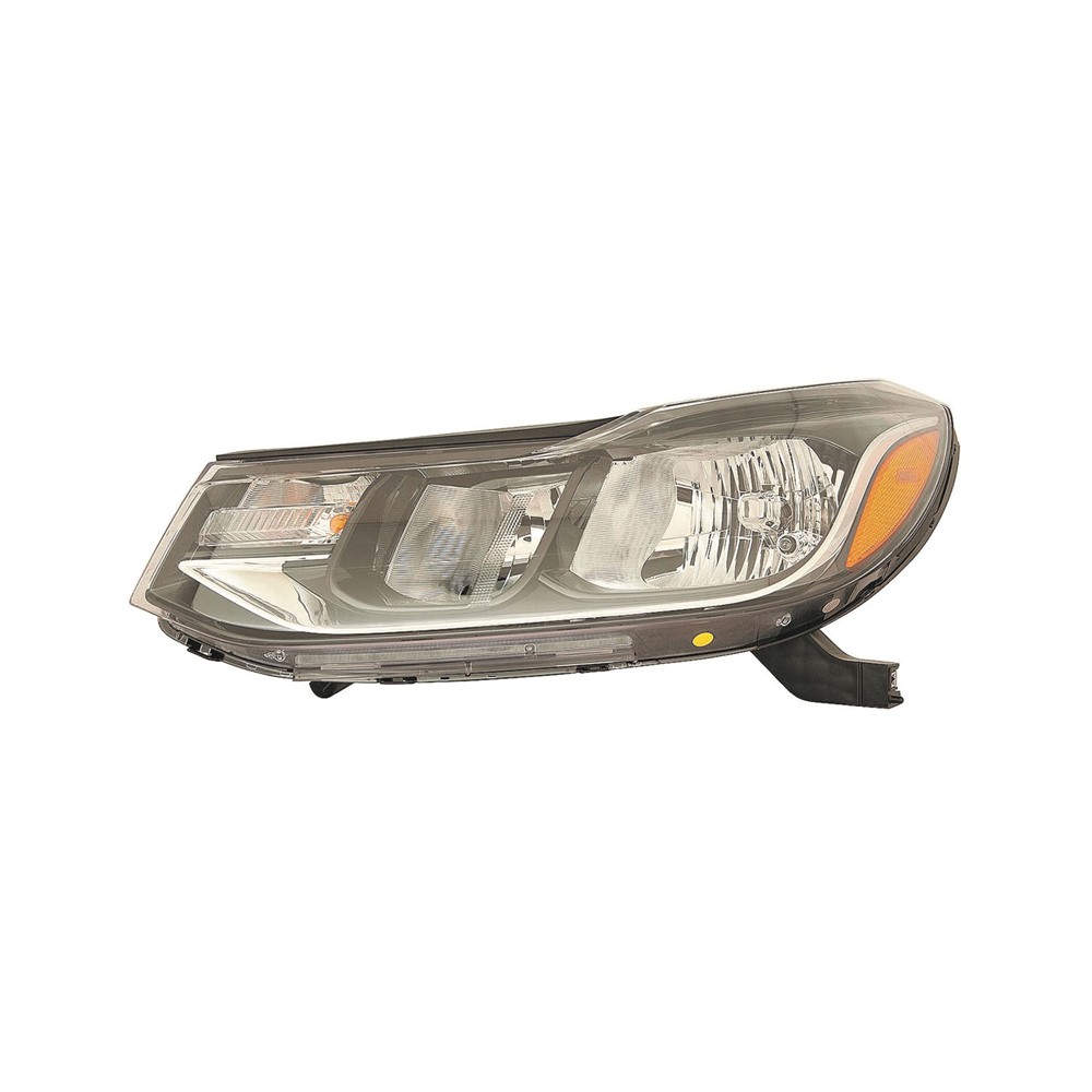 Pair Left+Right Headlight Assembly For Chevy Trax LS 2017 2018 2019 - Halogen, Chrome