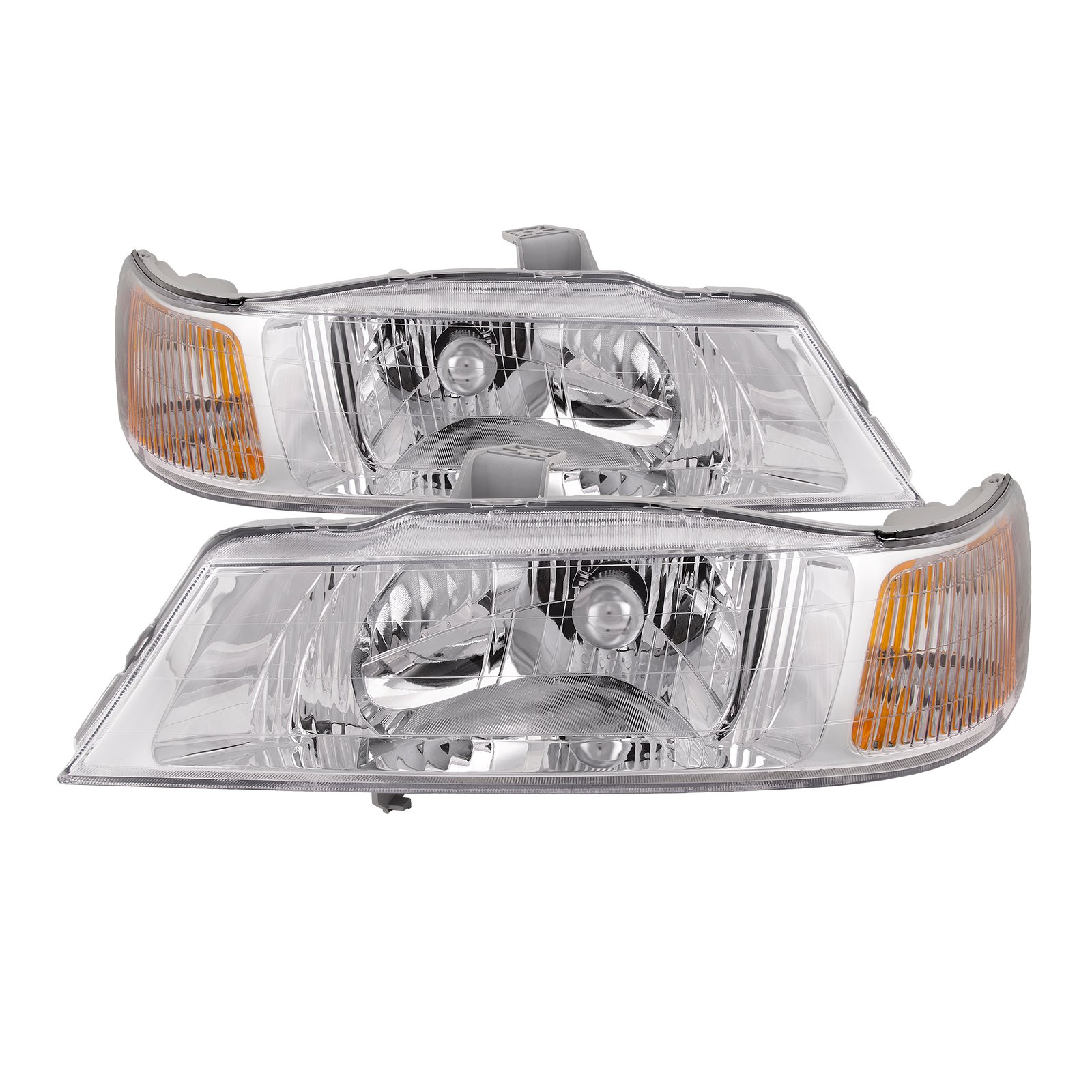 Headlight Fits Honda Odyssey 1999-2004 Includes Left Driver and Right Passenger Side Headlamp