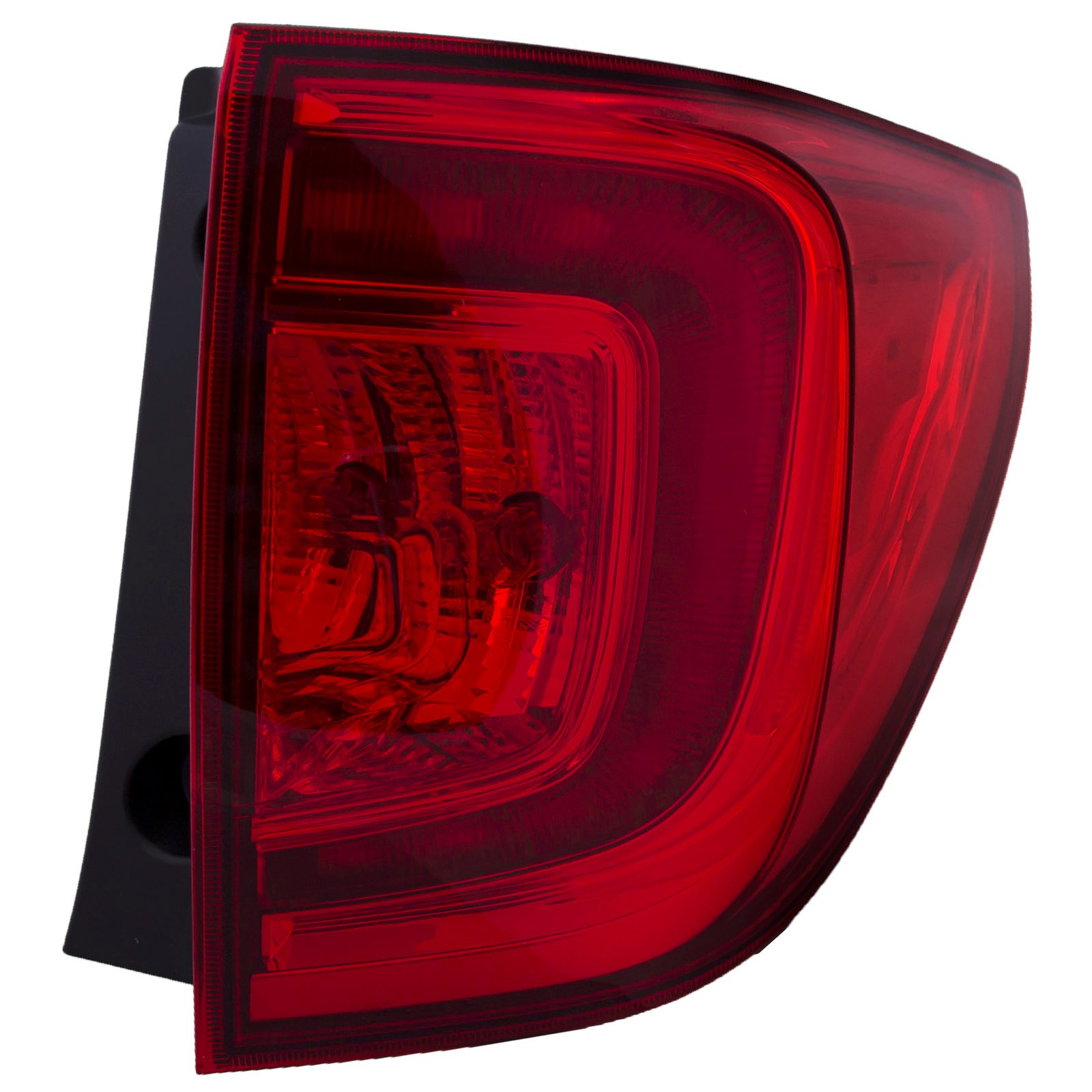 Tail Light Fits 2016-2017 Honda Pilot Right Passenger Side Rear Tail Lamp Assembly