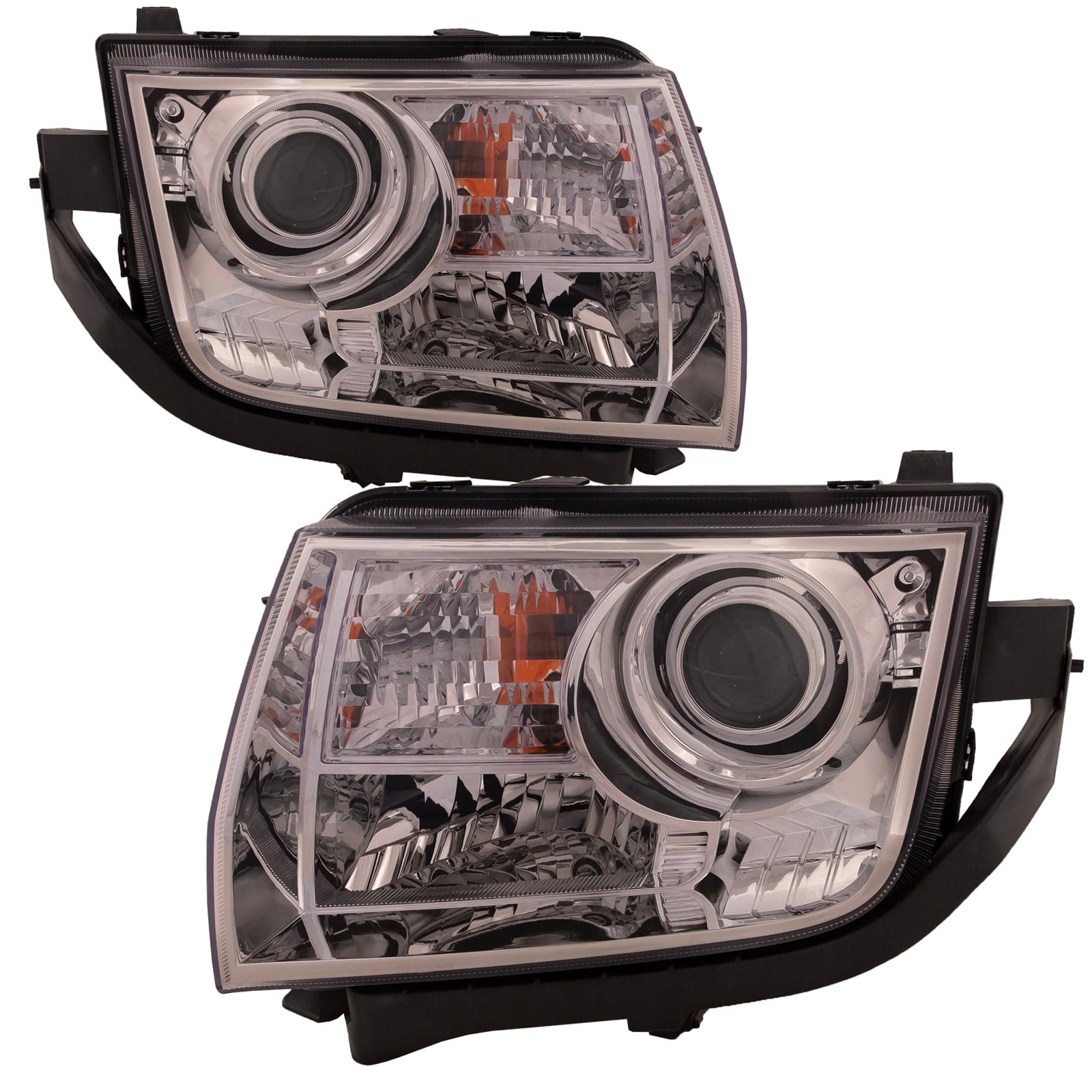 CAPA Certified Left and Right Headlights For 07-10 Lincoln MKX