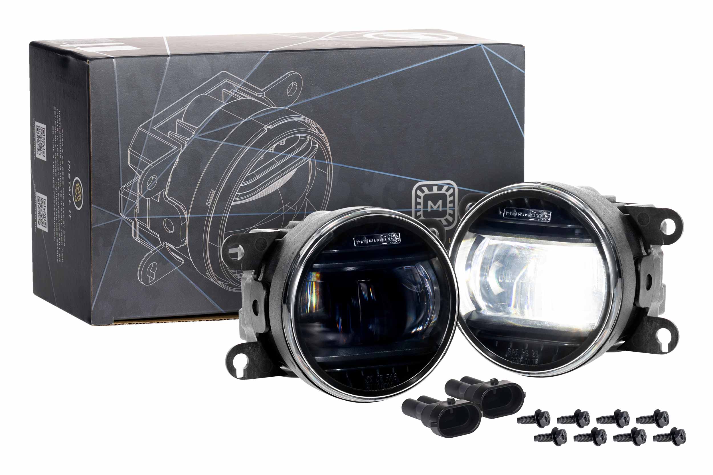 Morimoto XB Evo Fog Lights: Type S (White / Set)