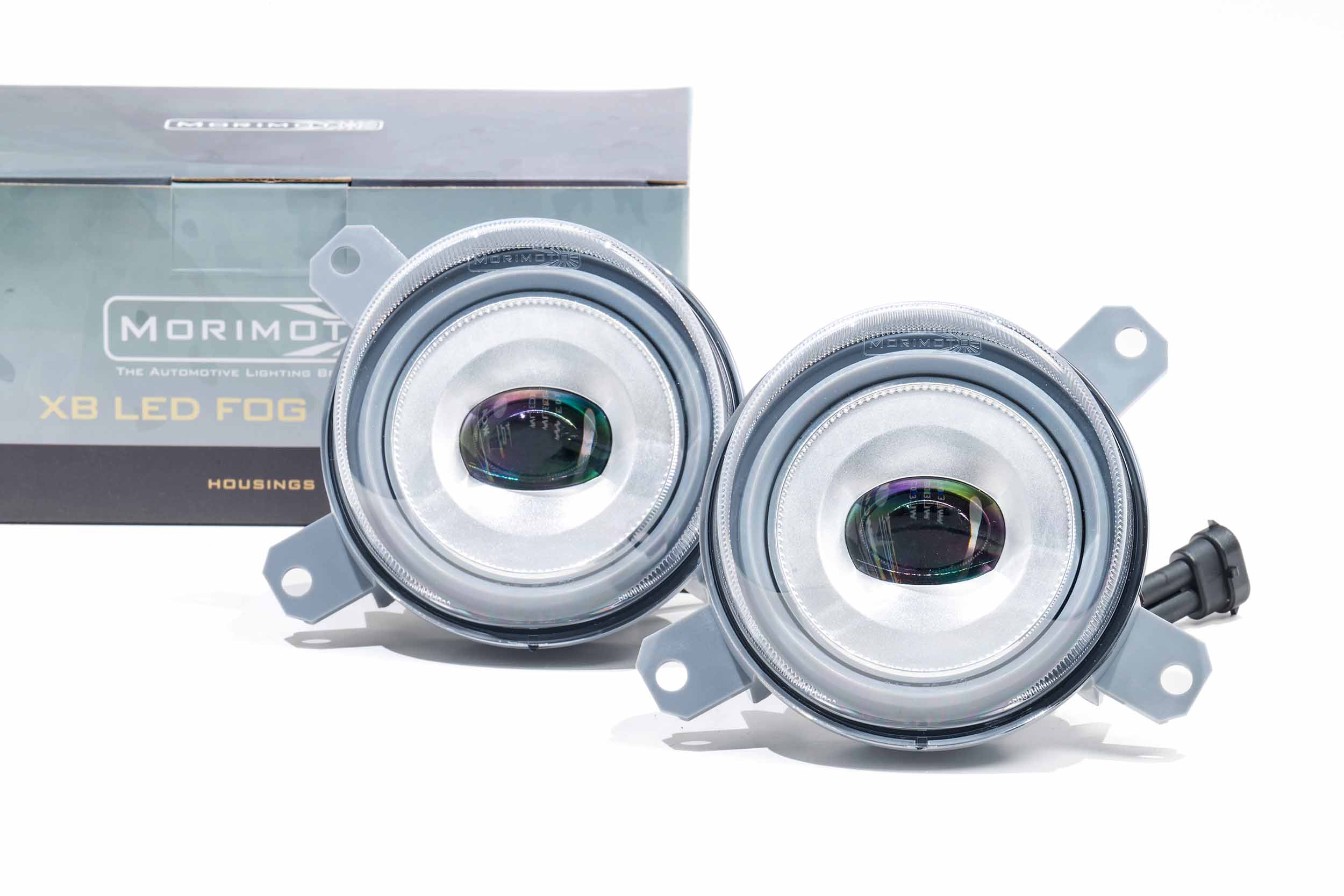 Morimoto Morimoto XB LED Fogs: Type Ferrari 355 (Pair / Chrome)
