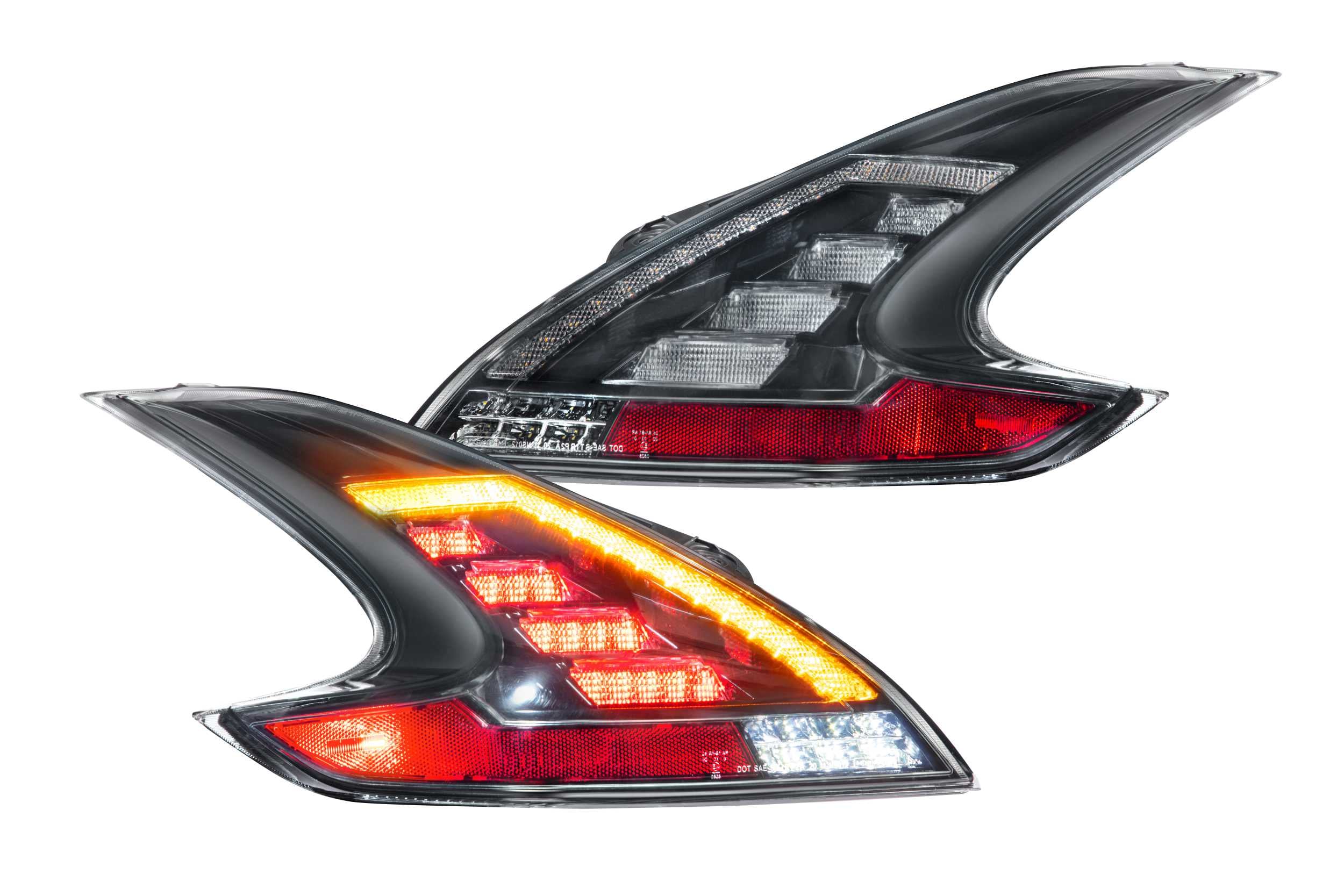 XB LED Tails For Nissan 370Z 09-20 Pair / Smoked
