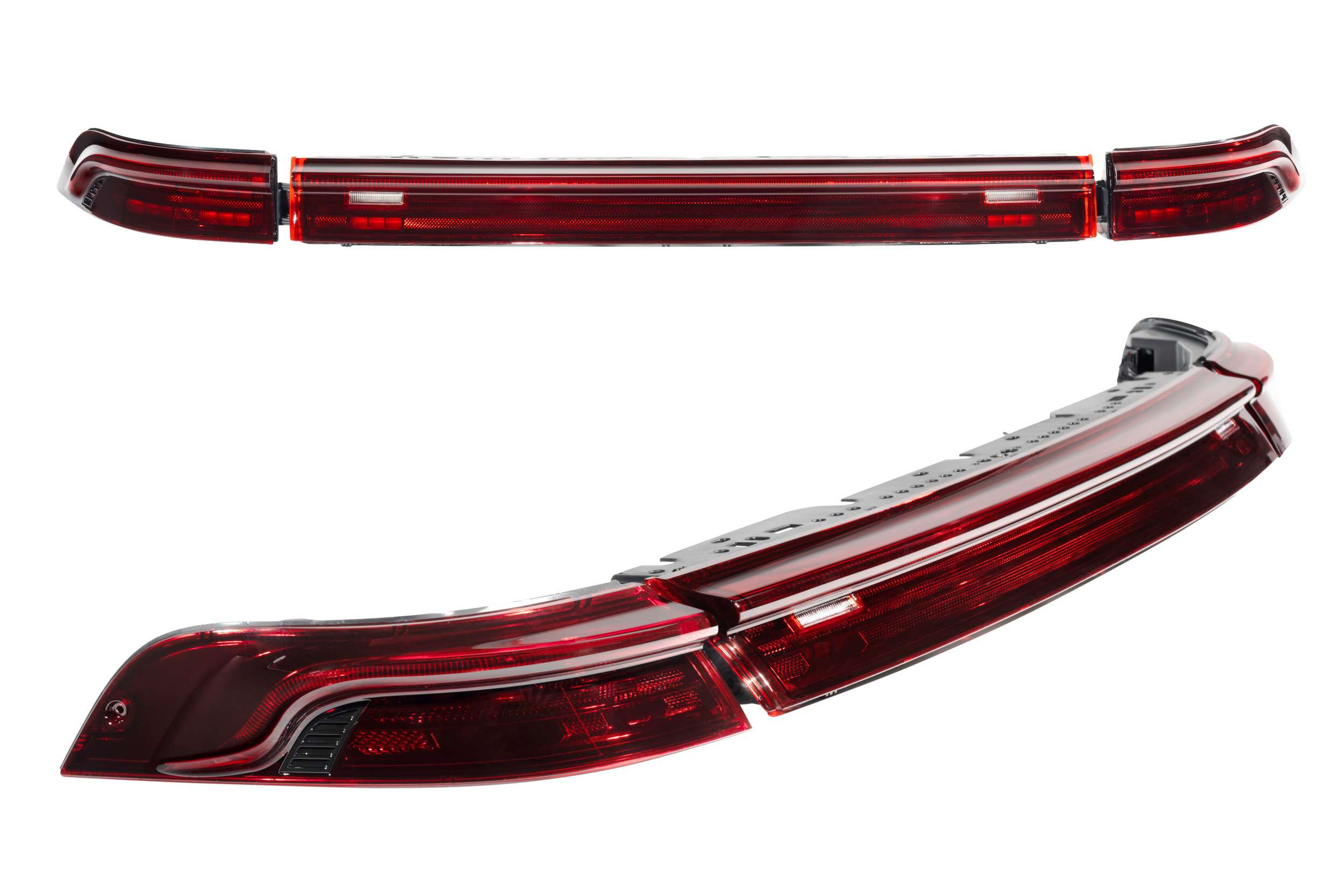 Morimoto XB LED Tail Lights: Porsche 993 (Red / Set)
