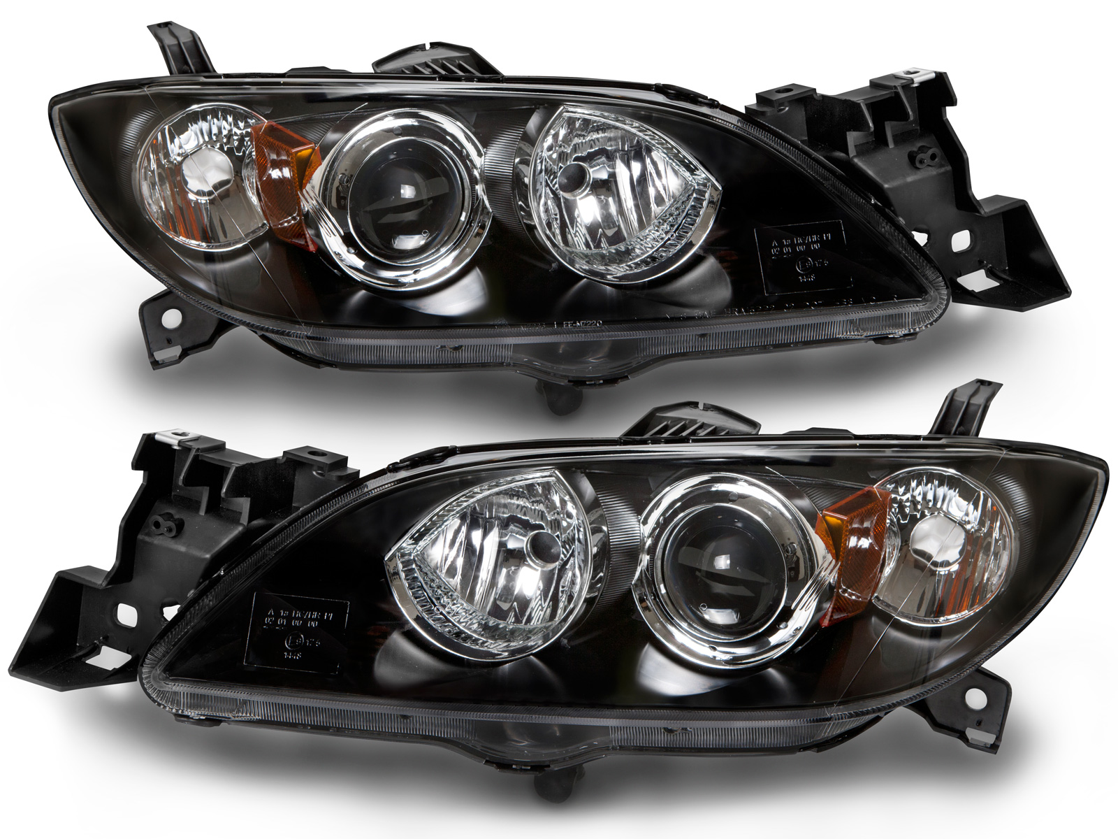 Headlight Halogen Set Driver Left Passenger Right Pair Fits 2004
