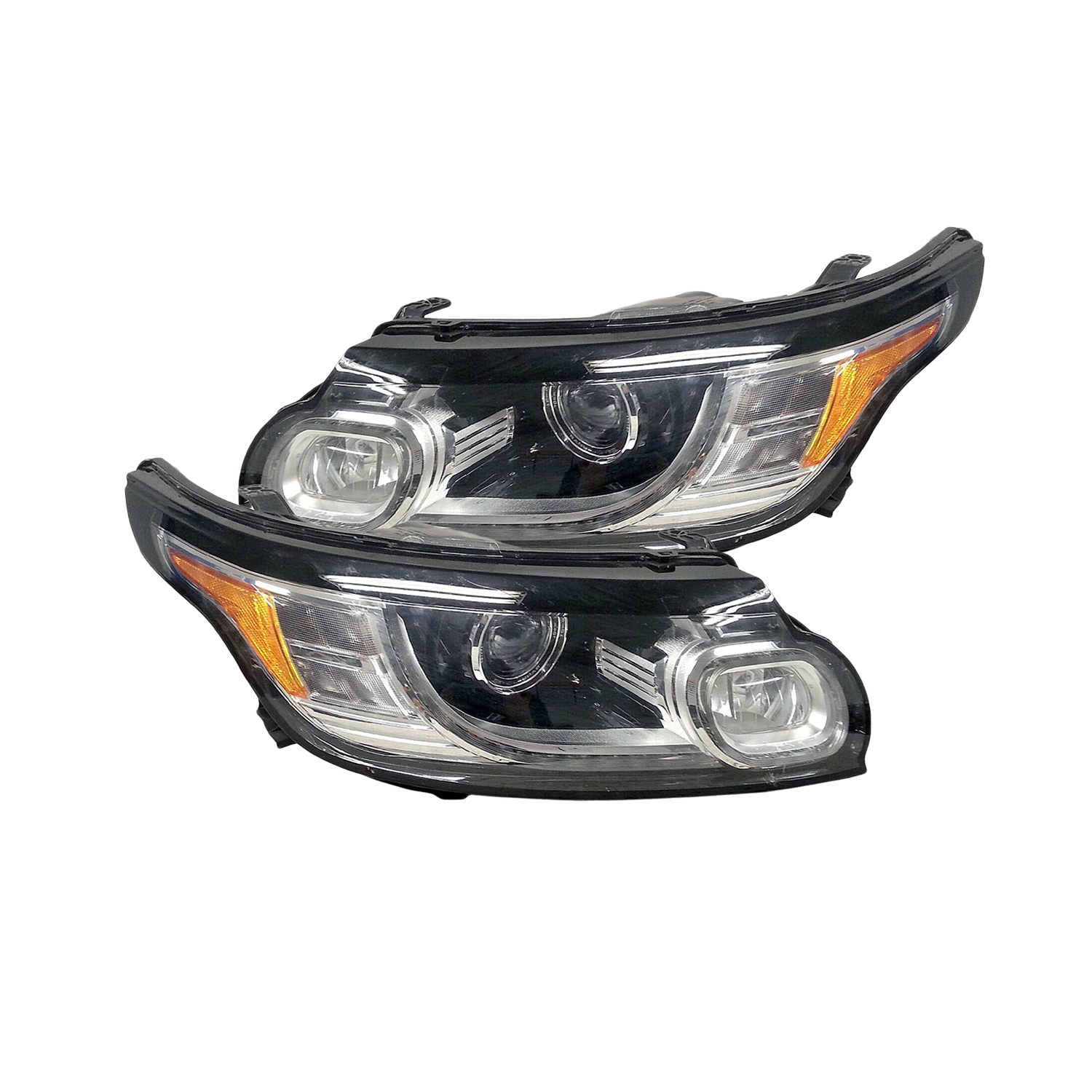 Driver & Passenger Headlight For 14-19 Land Rover Range Rover Sport