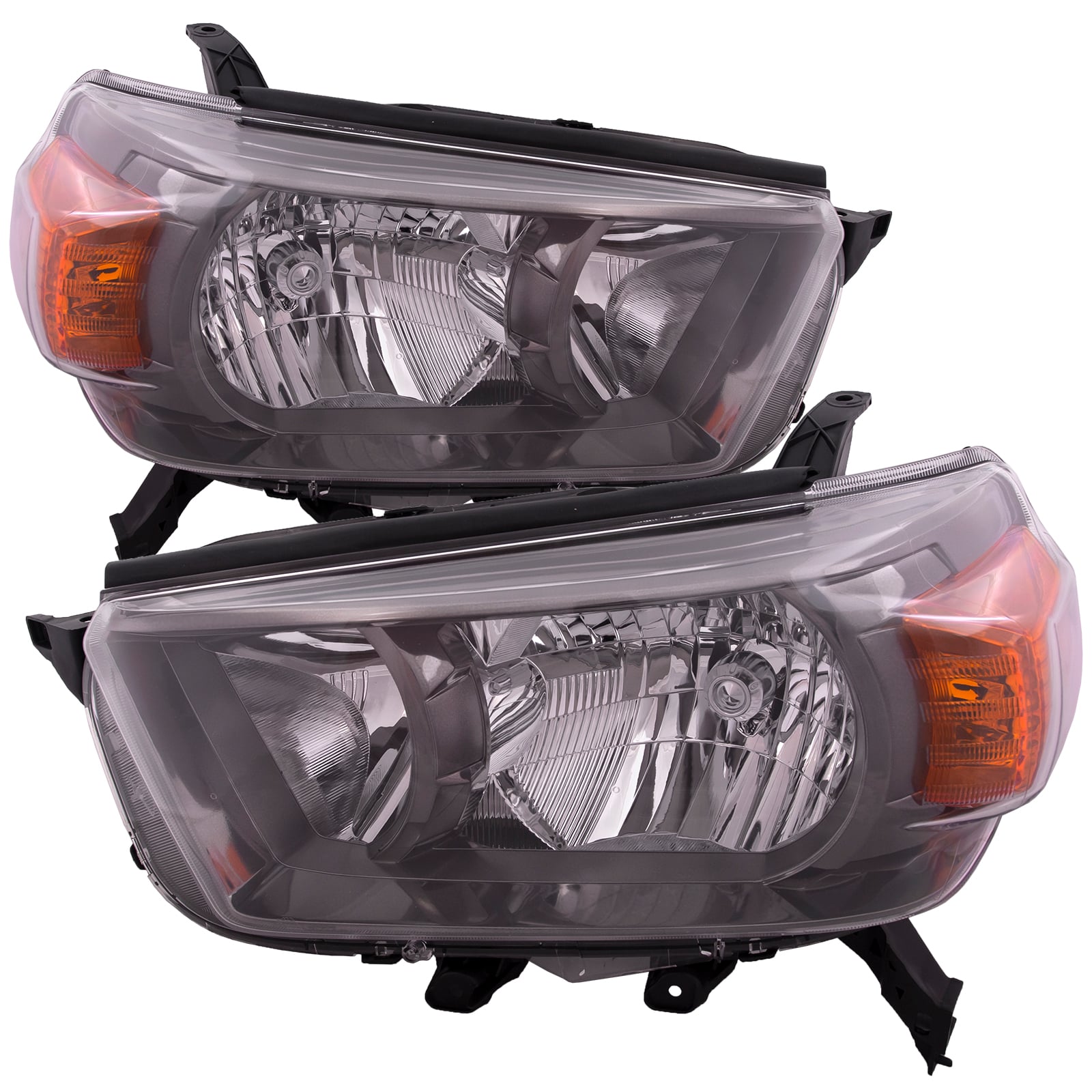 Headlights Set Halogen (w/Trail Pkg) Driver Left Passenger Right Pair ...