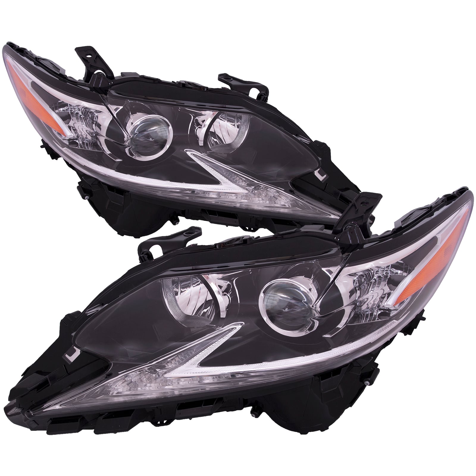 Headlights Pair Fits Lexus Es300h And Es350 Headlamp Left Driver Side 