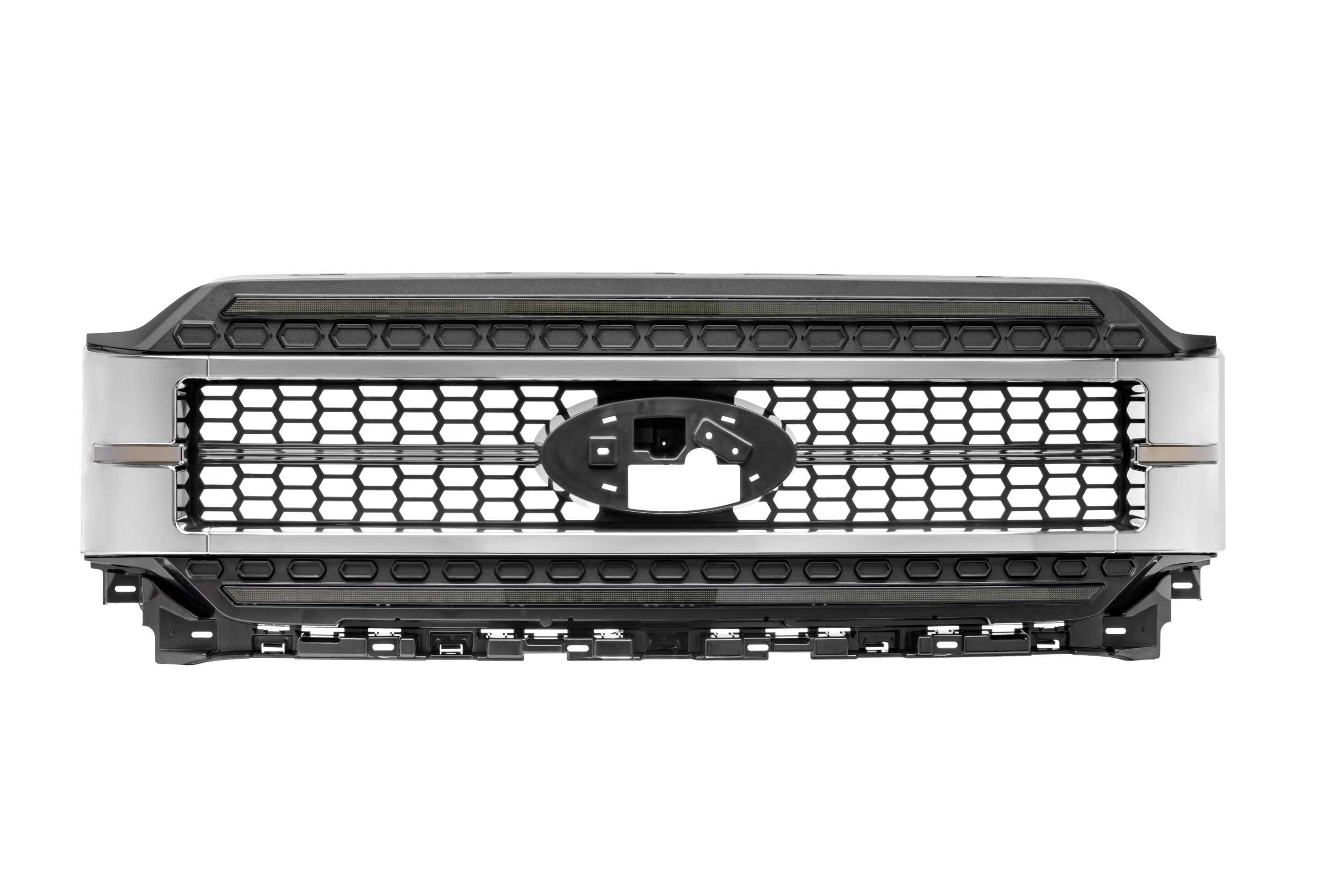 Morimoto XBG LED Grille: Ford F150 (2021+) (Chrome Finish / White DRL)