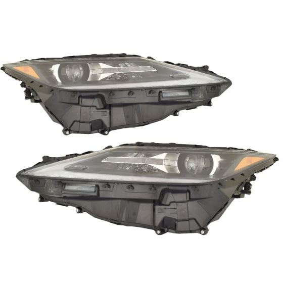 Left Driver Right Passenger LED Headlight Set CAPA Certified for